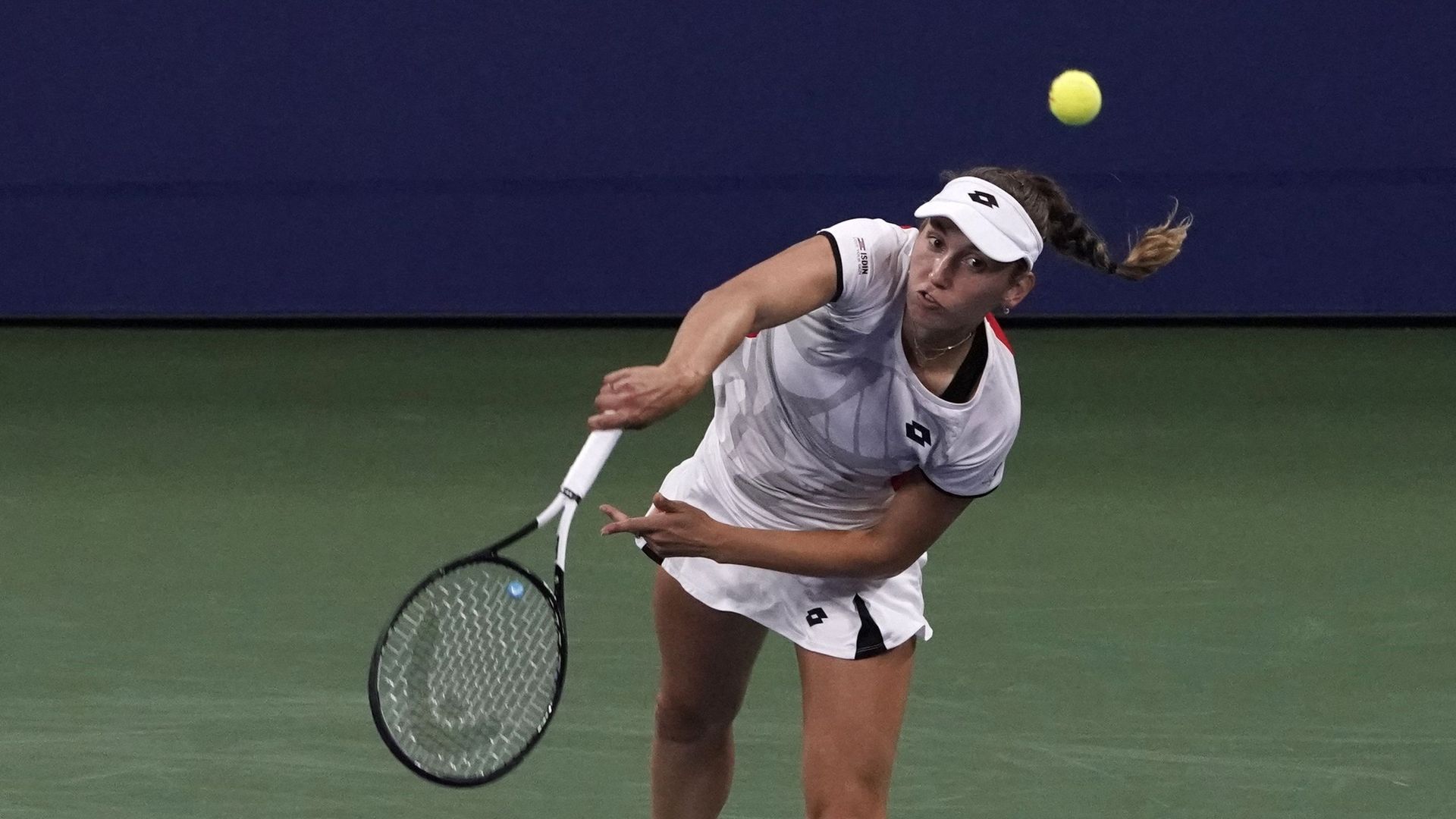 Elise Mertens a été éliminée du double de l'US Open.