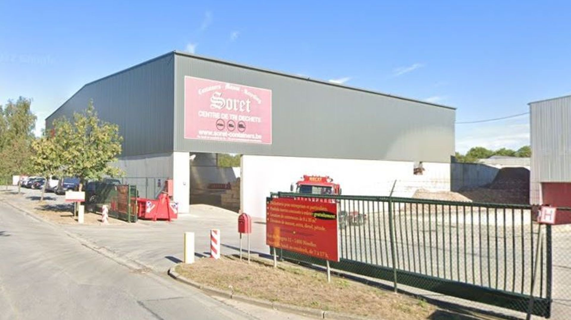 Parmi les deux achats: le groupe familial Soret, spécialisé dans les servies de conteneurs, qui a construit un centre de tri à Nivelles.
