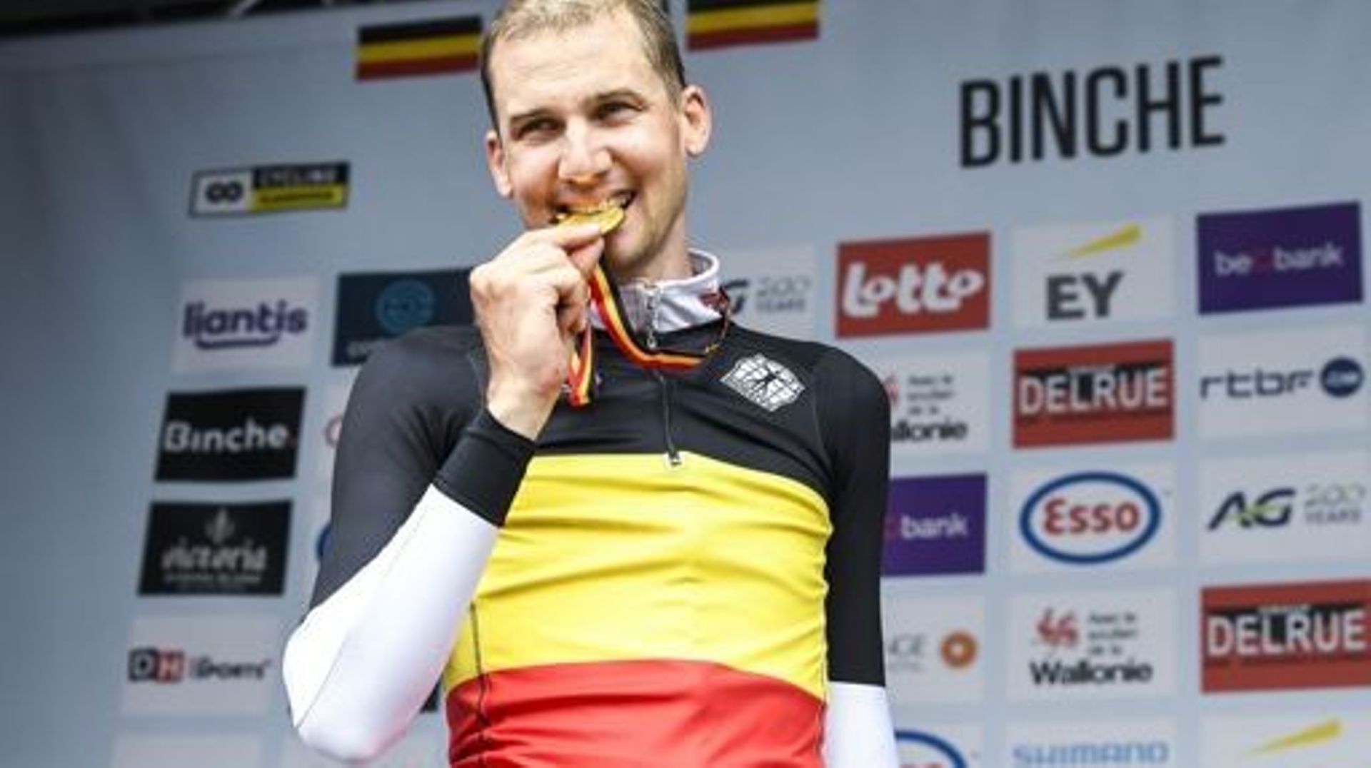 Maillot Cyclisme Vermarc Lotto Soudal 2020, Tim Wellens, Taille XS, Rouge