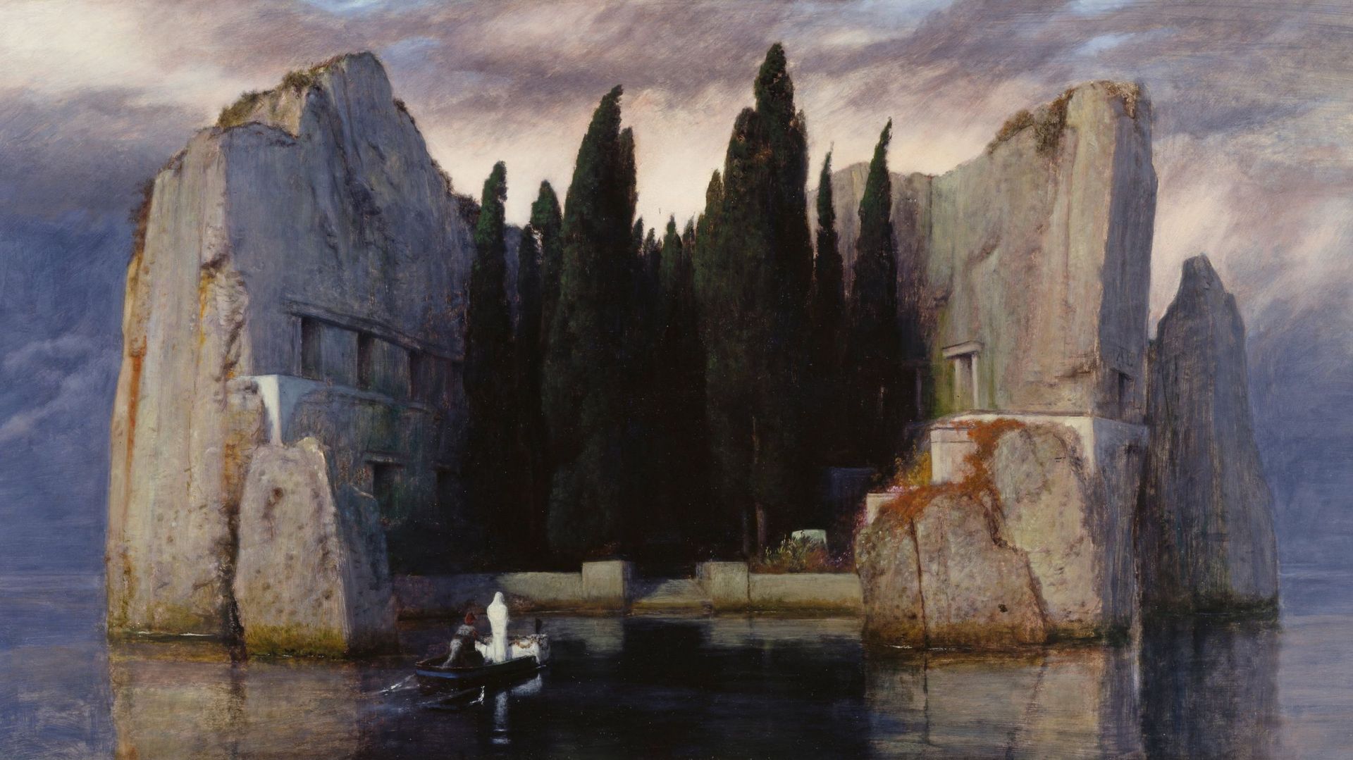L’île des morts, 1883, Arnold Böcklin