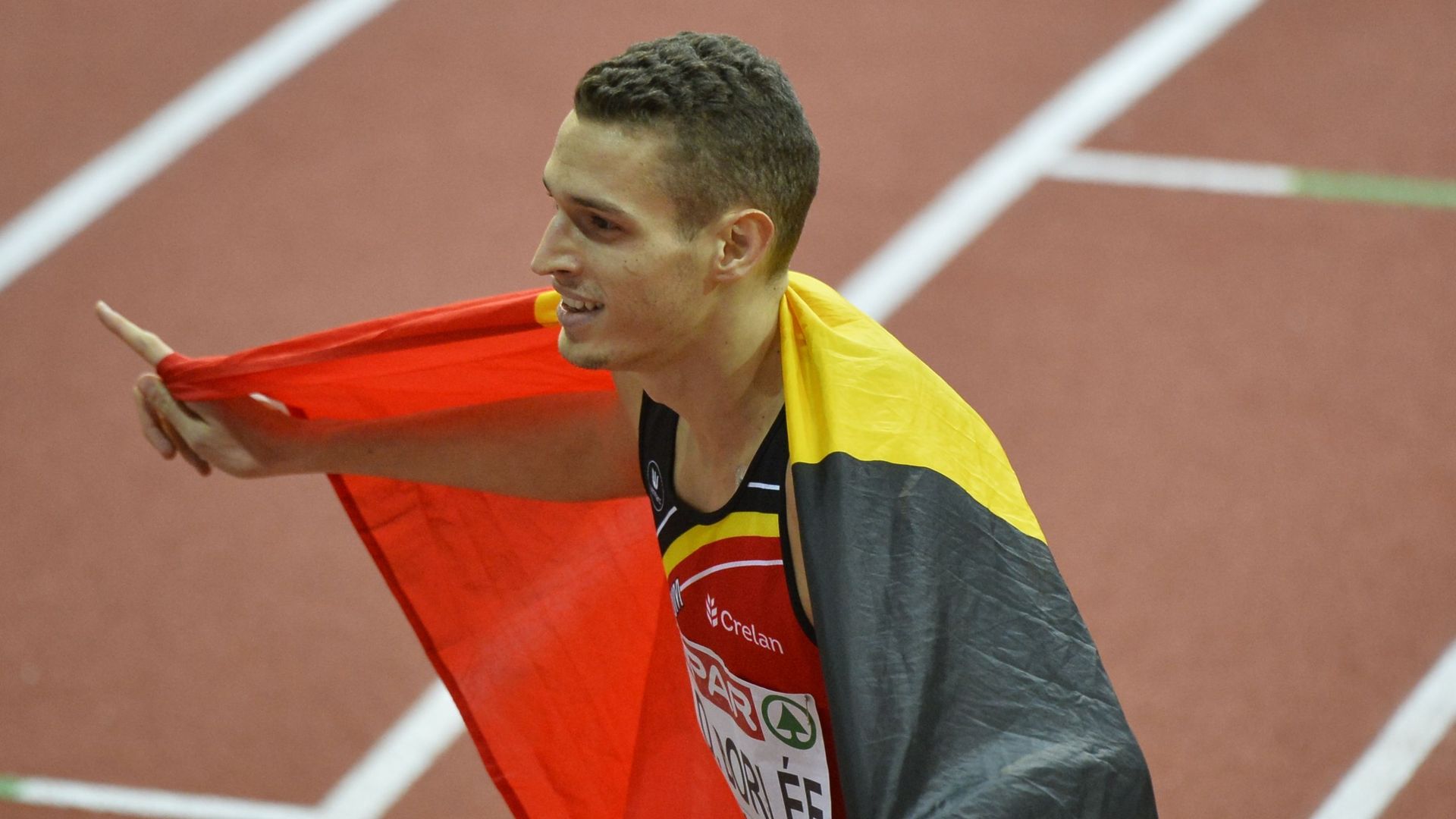 Dylan Borlée en argent sur 400m à l'Euro de Prague