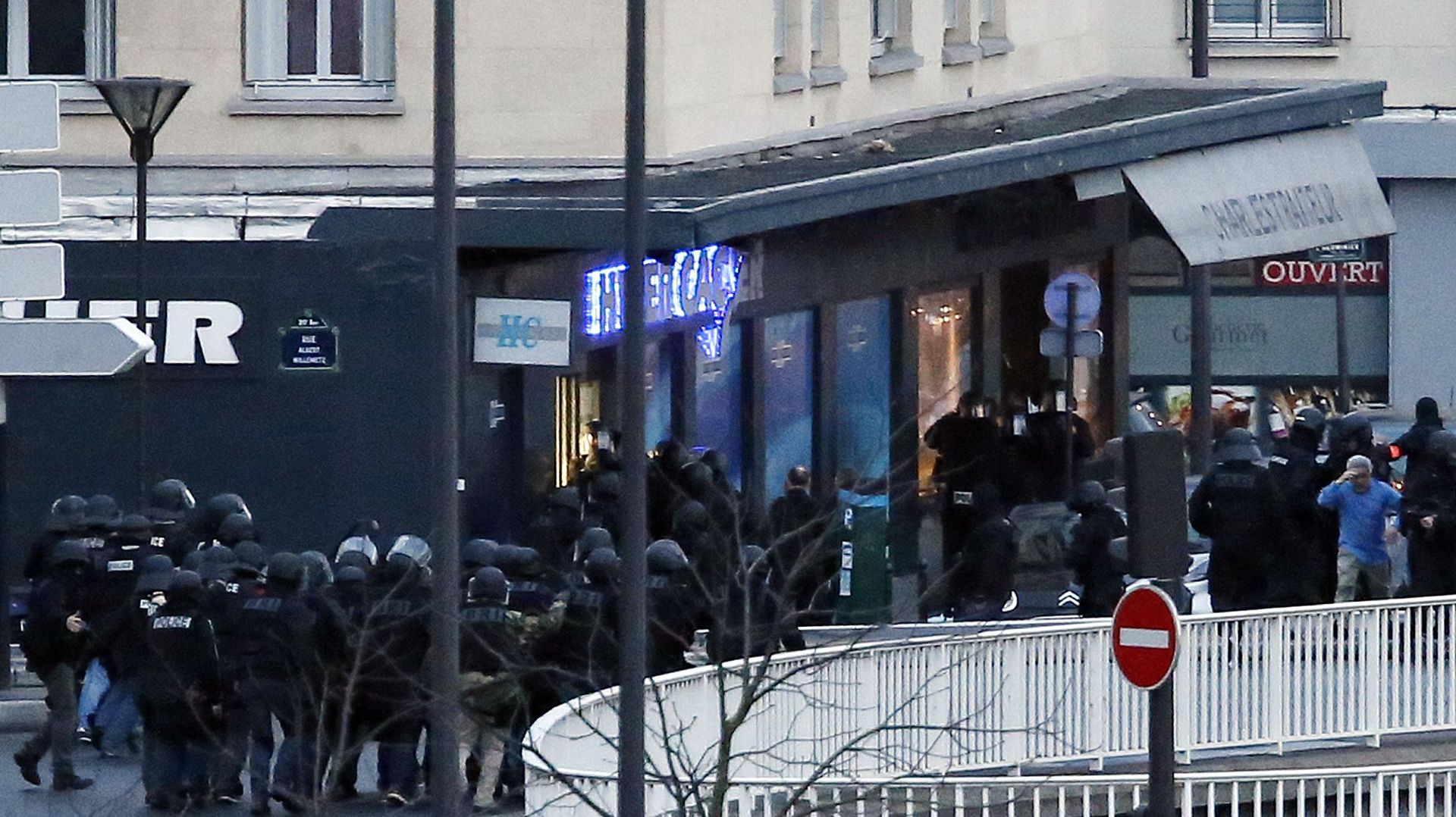 "Charlie Hebdo": retour à l'Hyper Cacher 5 a