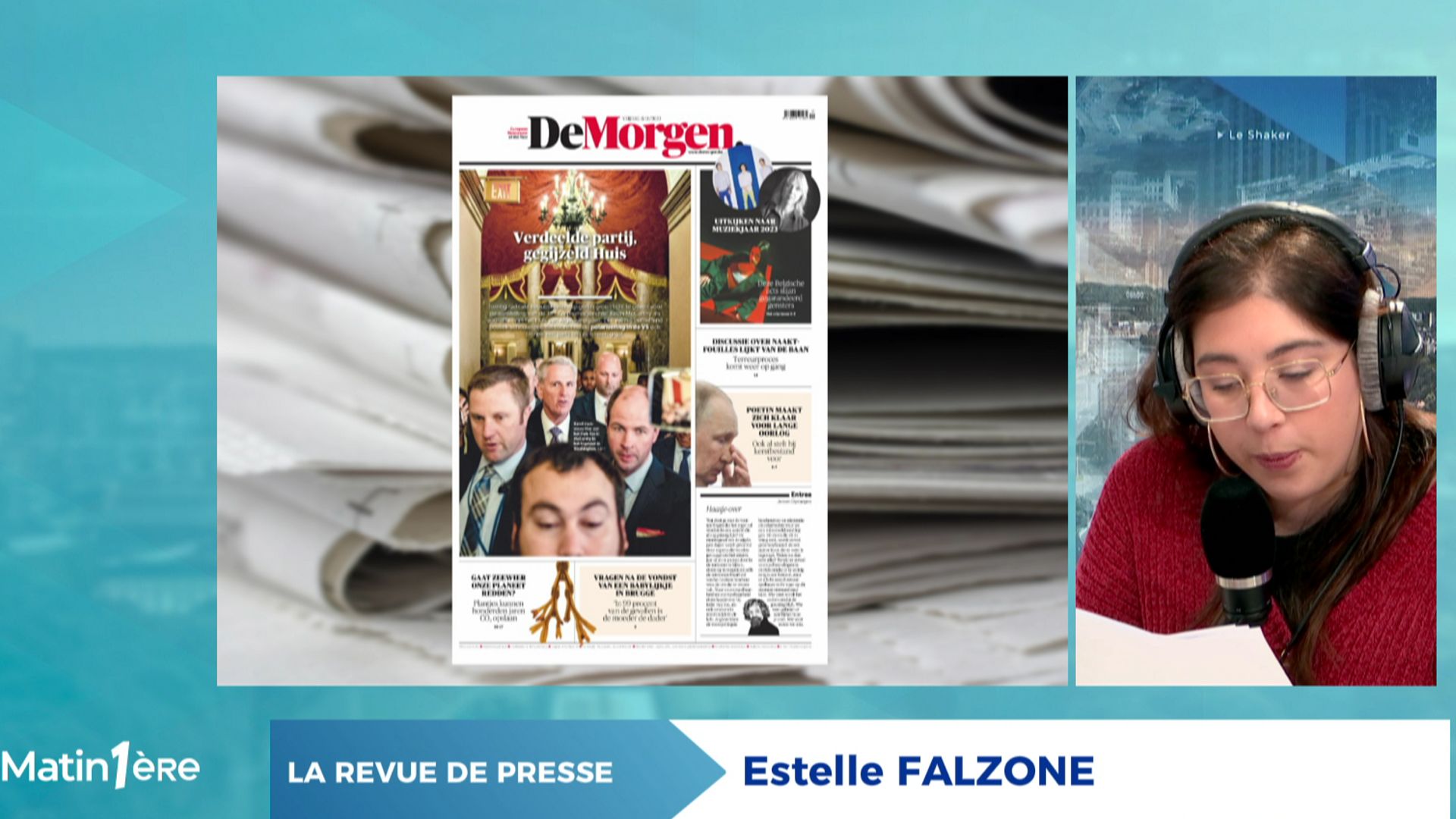 La revue de presse c’est pas toi, c’est moi RTBF Actus
