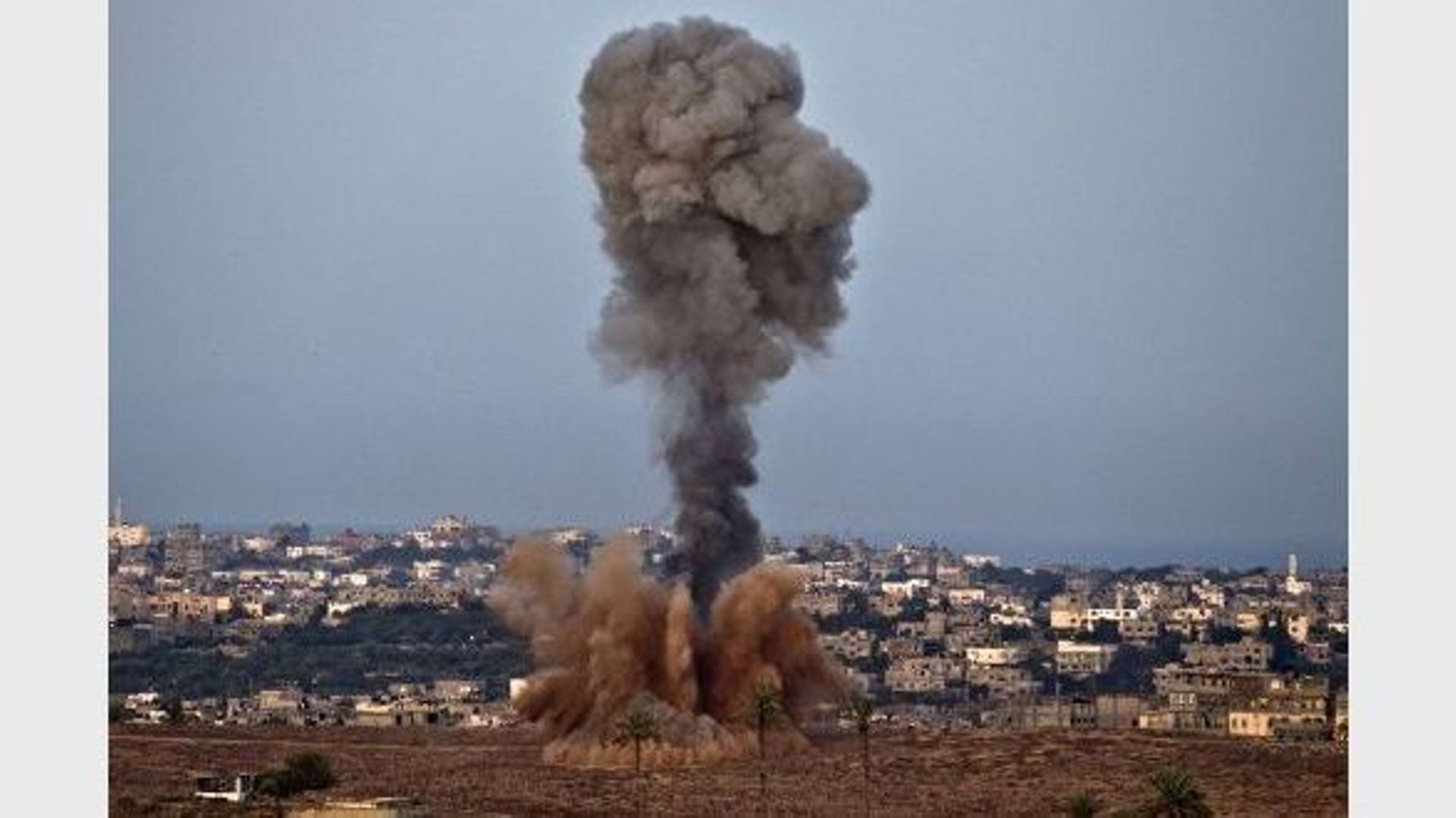 L'aviation israélienne a bombardé la bande de Gaza ce vendredi