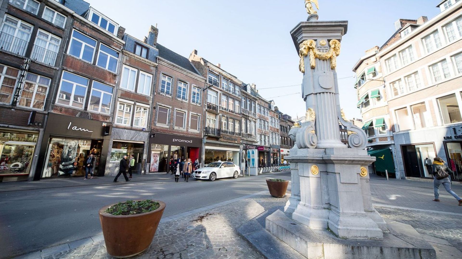 Le commerce, un des nombreux atouts de Namur.