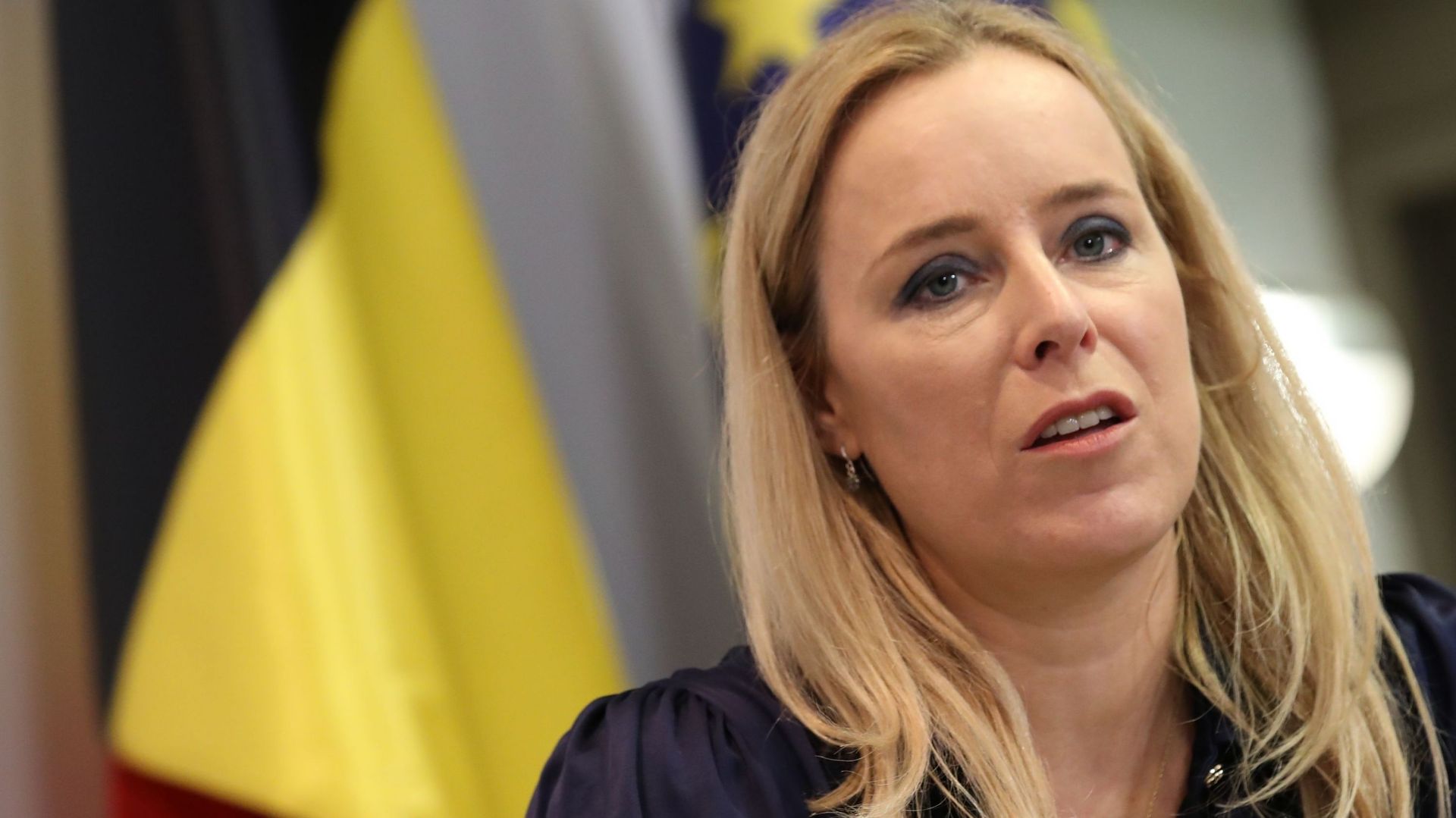 La secrétaire d'Etat au budget Eva De Bleeker (Open Vld)