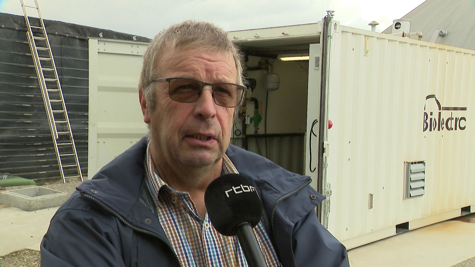Michel Rary, agriculteur à Gozée