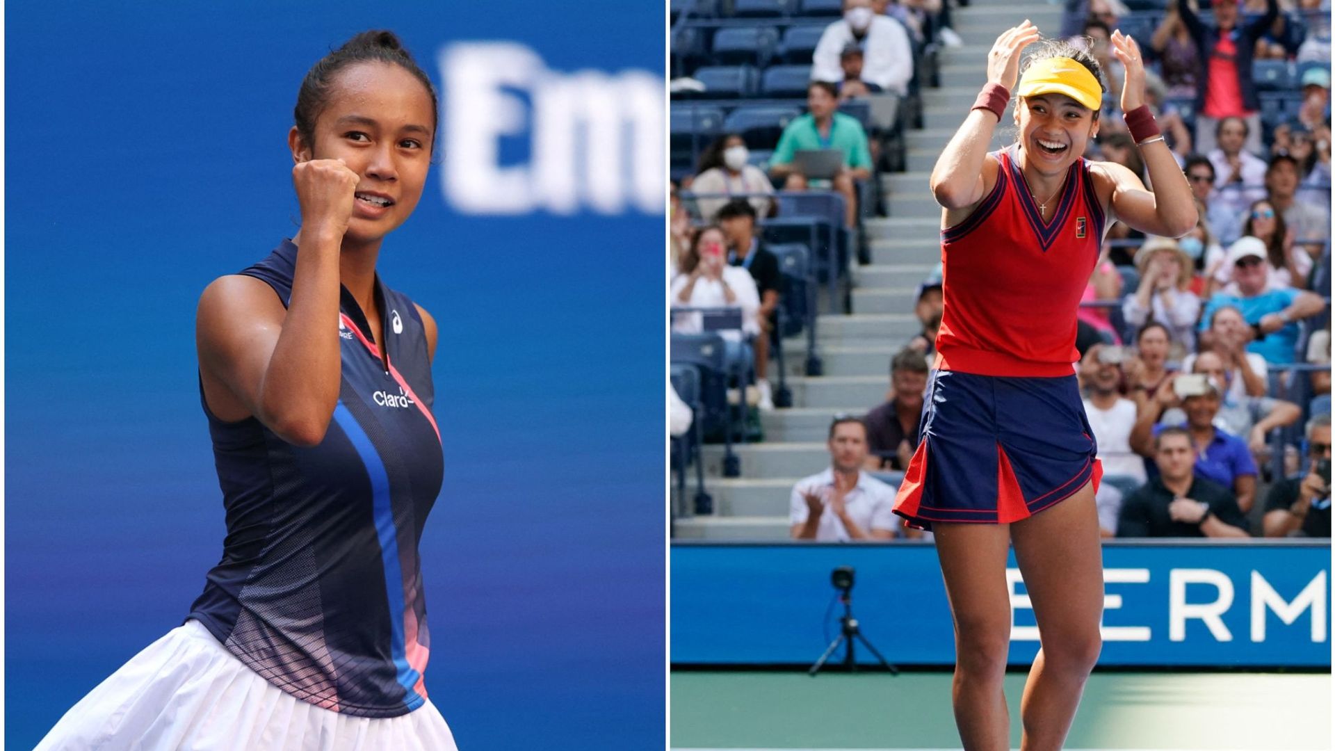Emma Raducanu et Leylah Fernandez, les deux étoiles filantes de l’US Open
