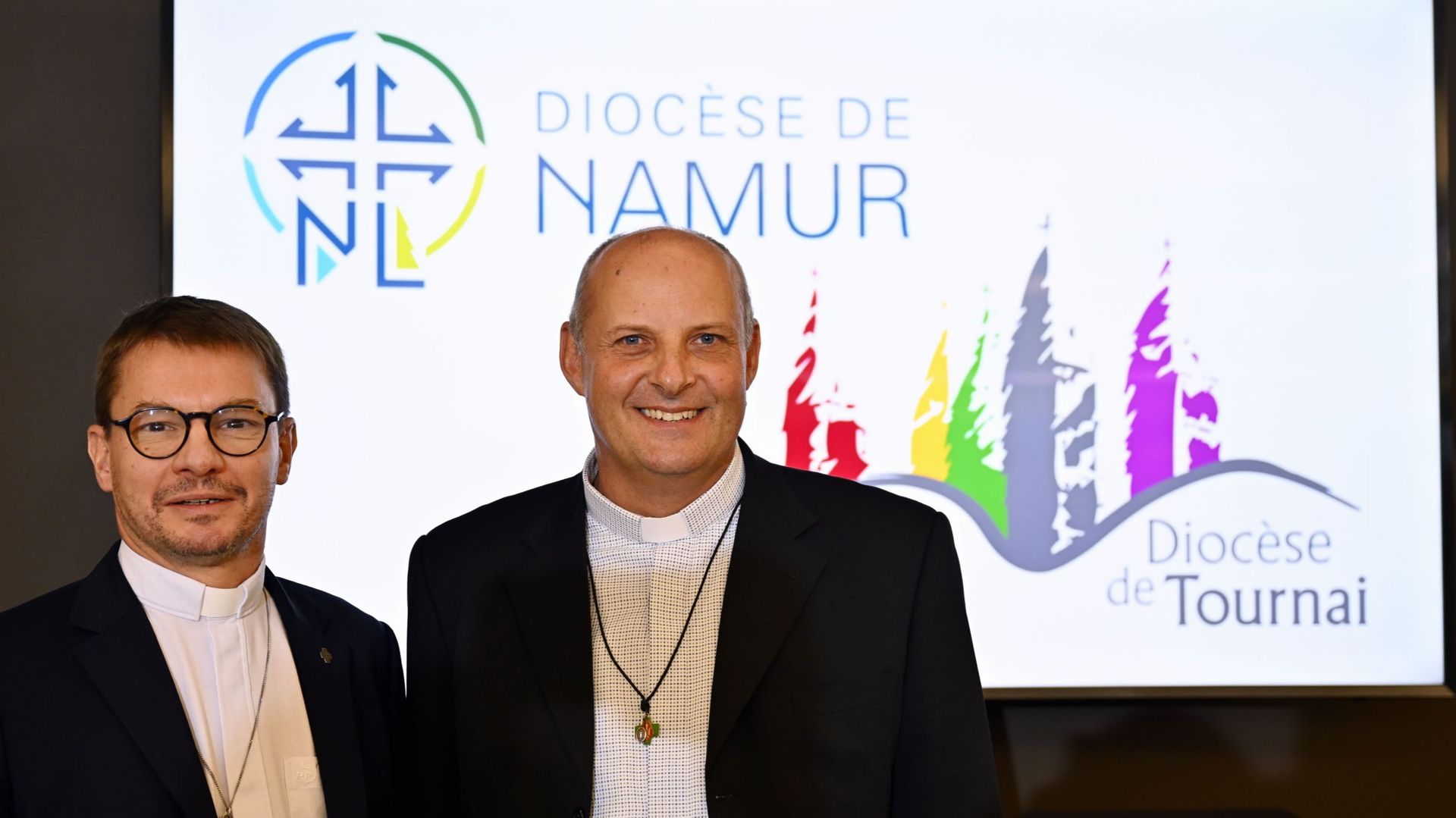 Les diocèses de Namur et Tournai ont un nouvel évêque