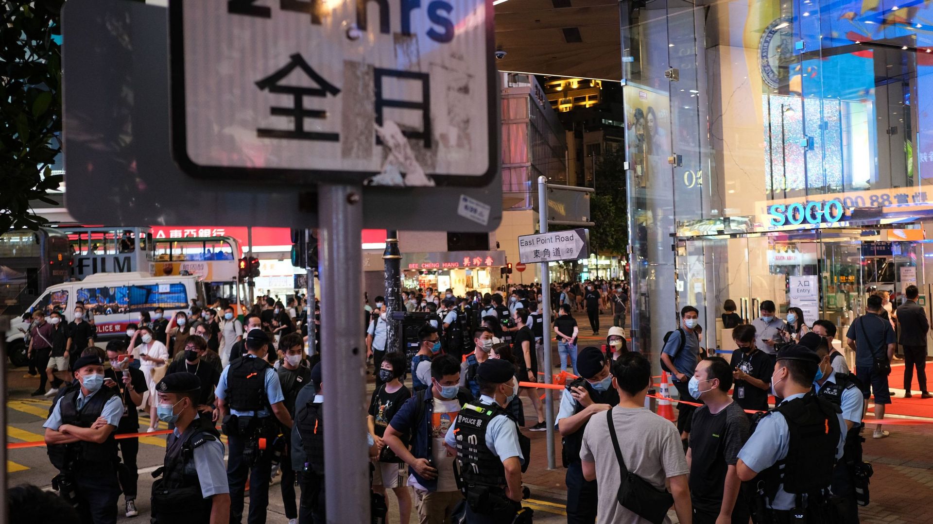 Violence In Hong Kong