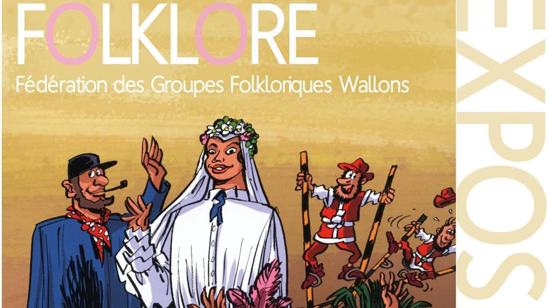 Fête de la Fédération des groupes folkloriques wallons ce 24 septembre à Chimay