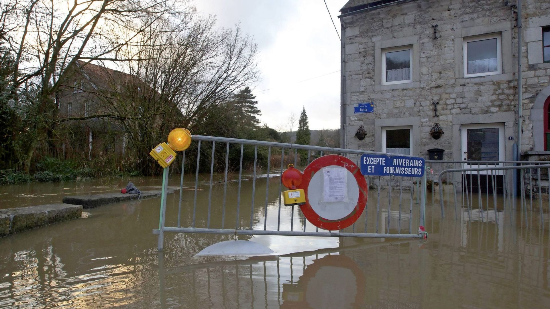 Image d'illustration d'inondation à Hamoir en 2011