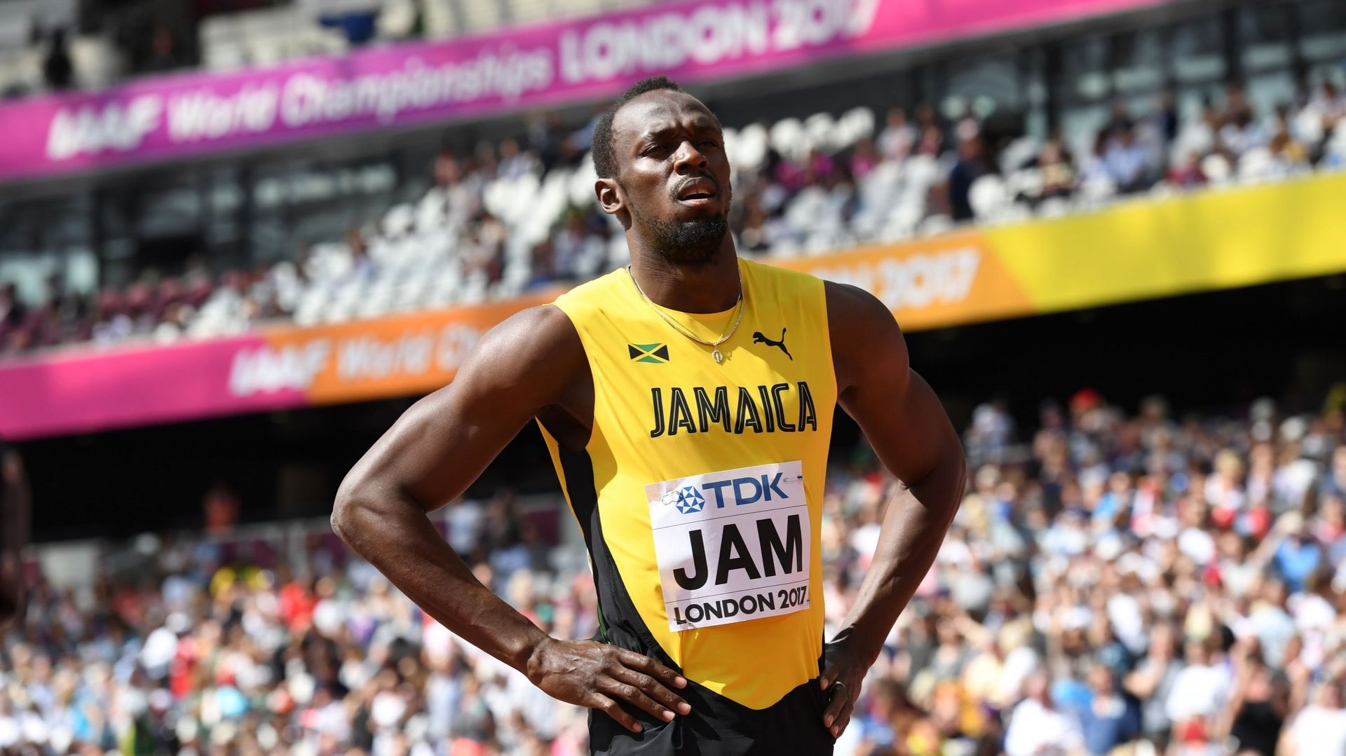 L'ex-roi du sprint Usain Bolt en quarantaine, en attendant le résultat d'un test du Covid