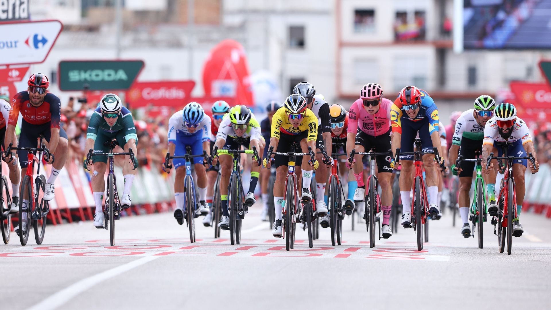 Vuelta 2023: Jeffrey Sopp stupisce Kaden Groves e regala la migliore vittoria della sua carriera