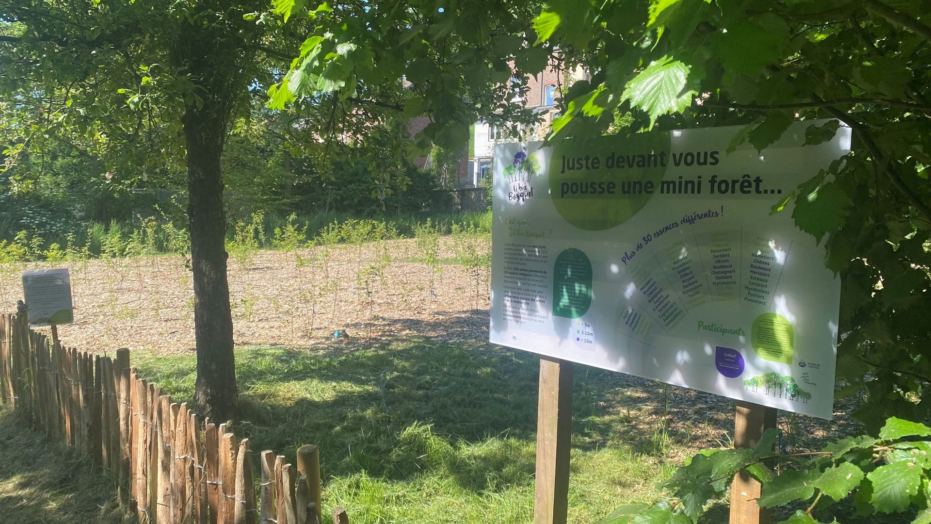 De nombreux acteurs sont intervenus pour concrétiser ce projet, lauréat du 1er budget participatif namurois.