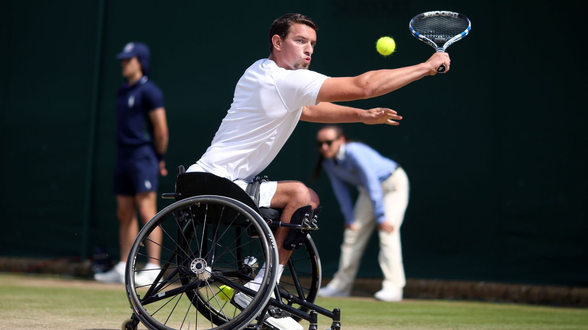 Joachim Gérard éliminé En Demi-finales à Wimbledon - RTBF Actus