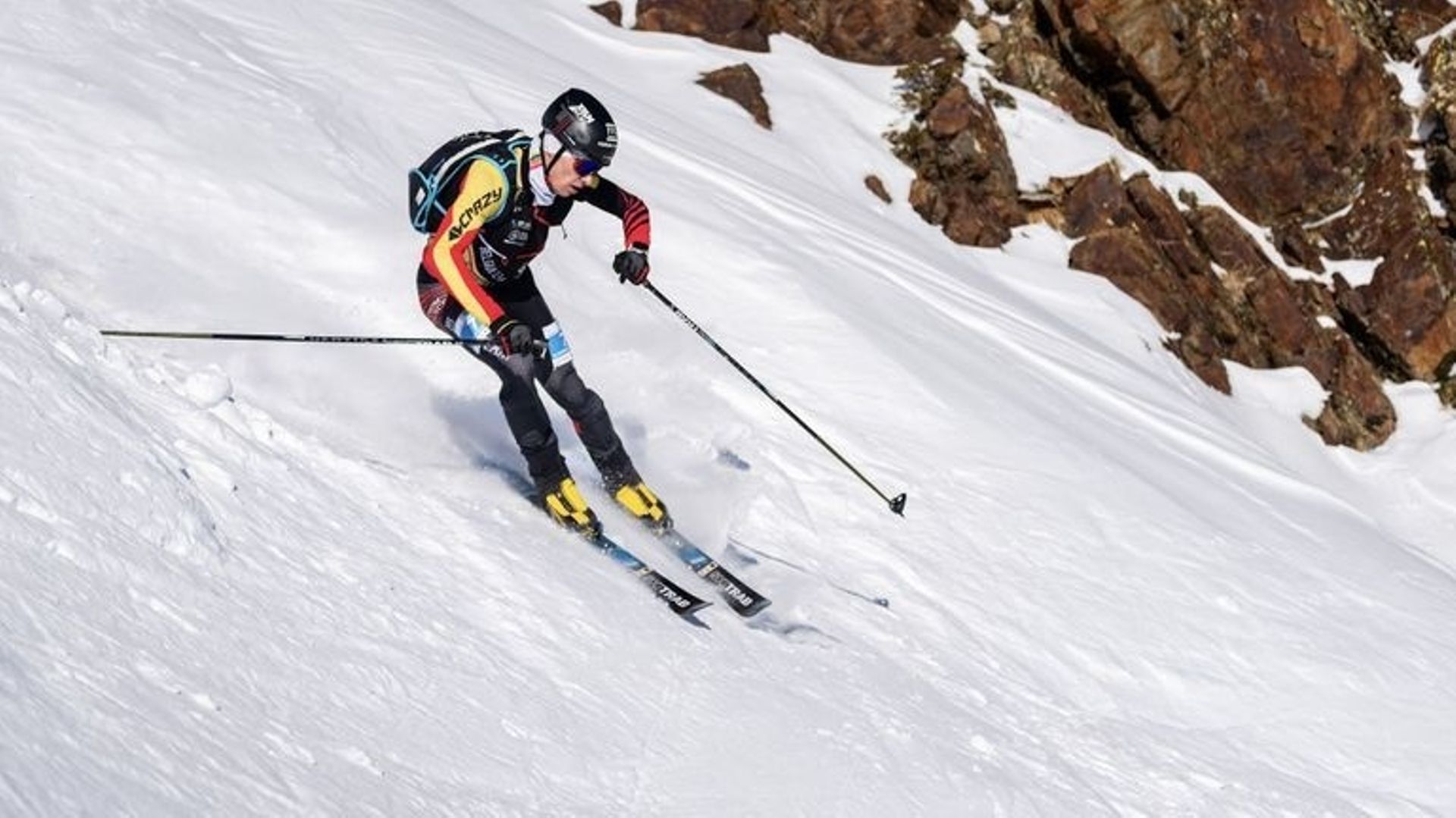 Grande Médaille En Bronze - Saut à Ski - 81 Mm - XXème Siècle