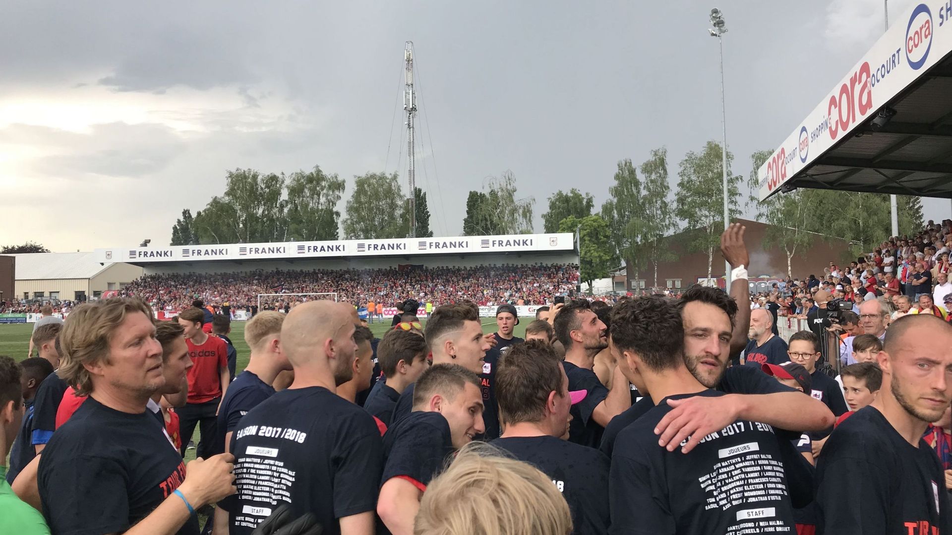 Le FC Liège rejoint la division 1 amateur devant 4000 supporters