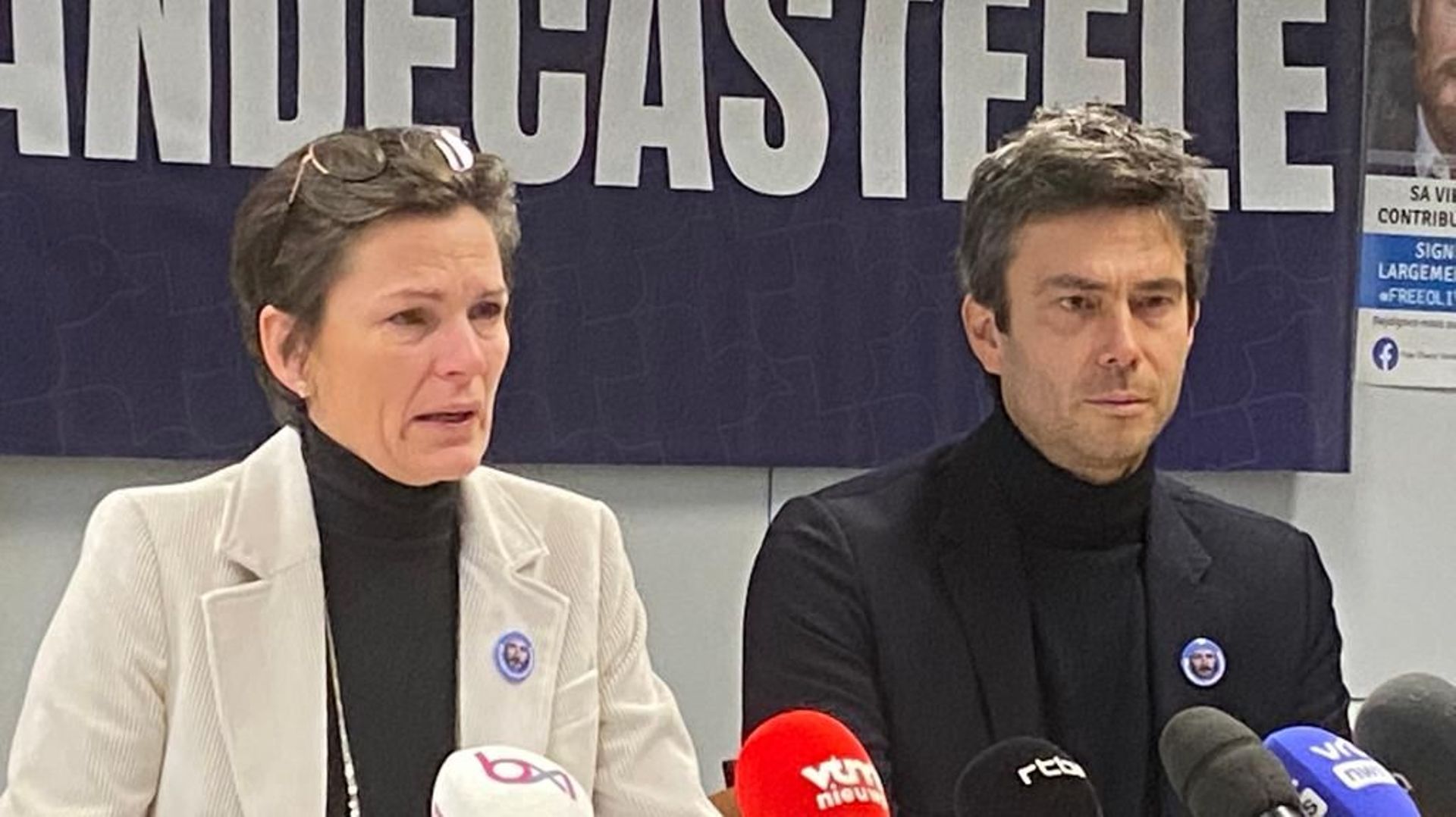 Nathalie Vandecasteele et Olivier Van Steirtegem
