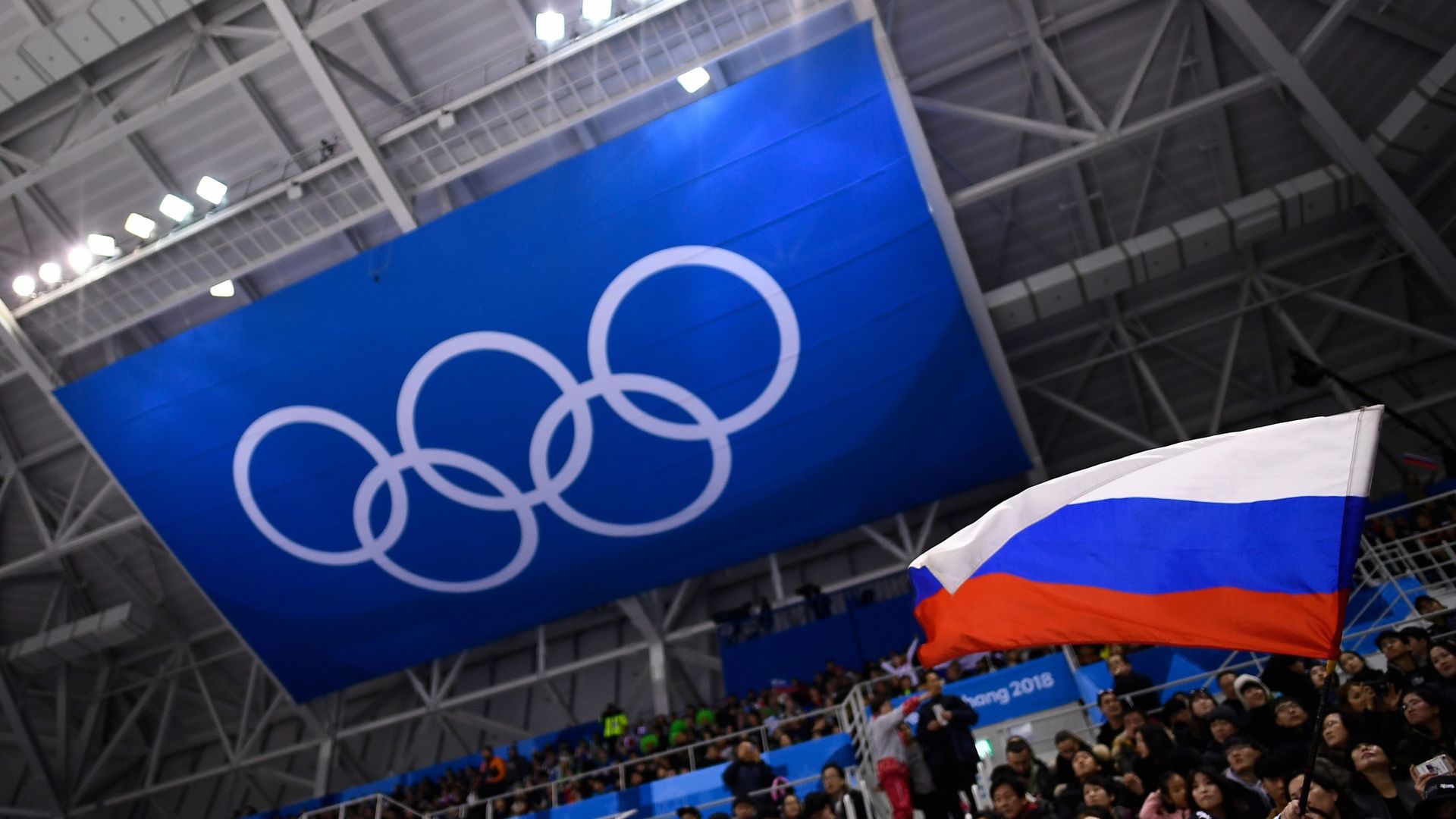 Anneaux olympiques et drapeau russe ne cohabiteront pas en 2021 ni 2022...