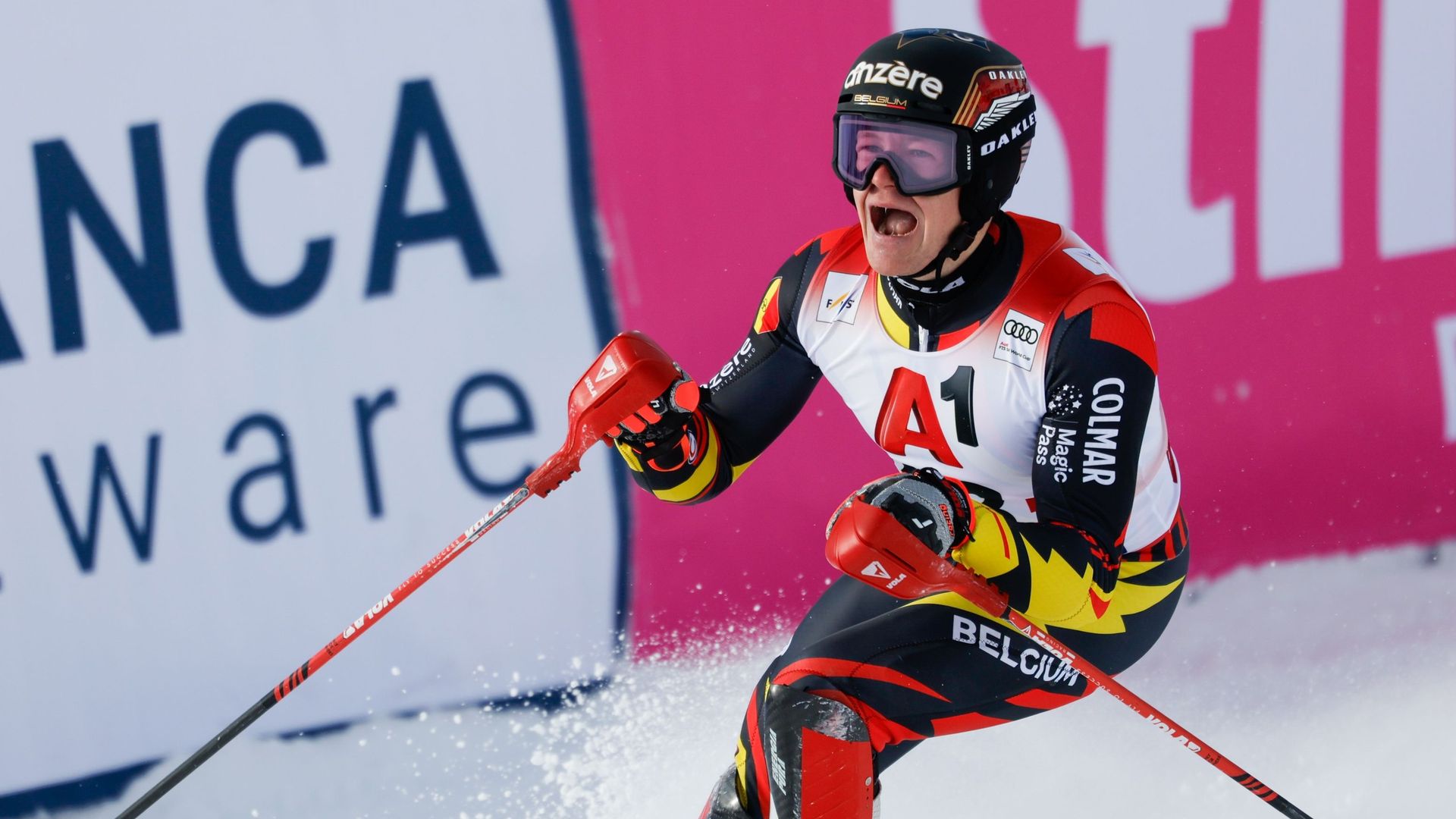 Ski alpin&nbsp;: un fantastique Armand Marchant d&eacute;croche son premier podium en Coupe du monde - RTBF Actus