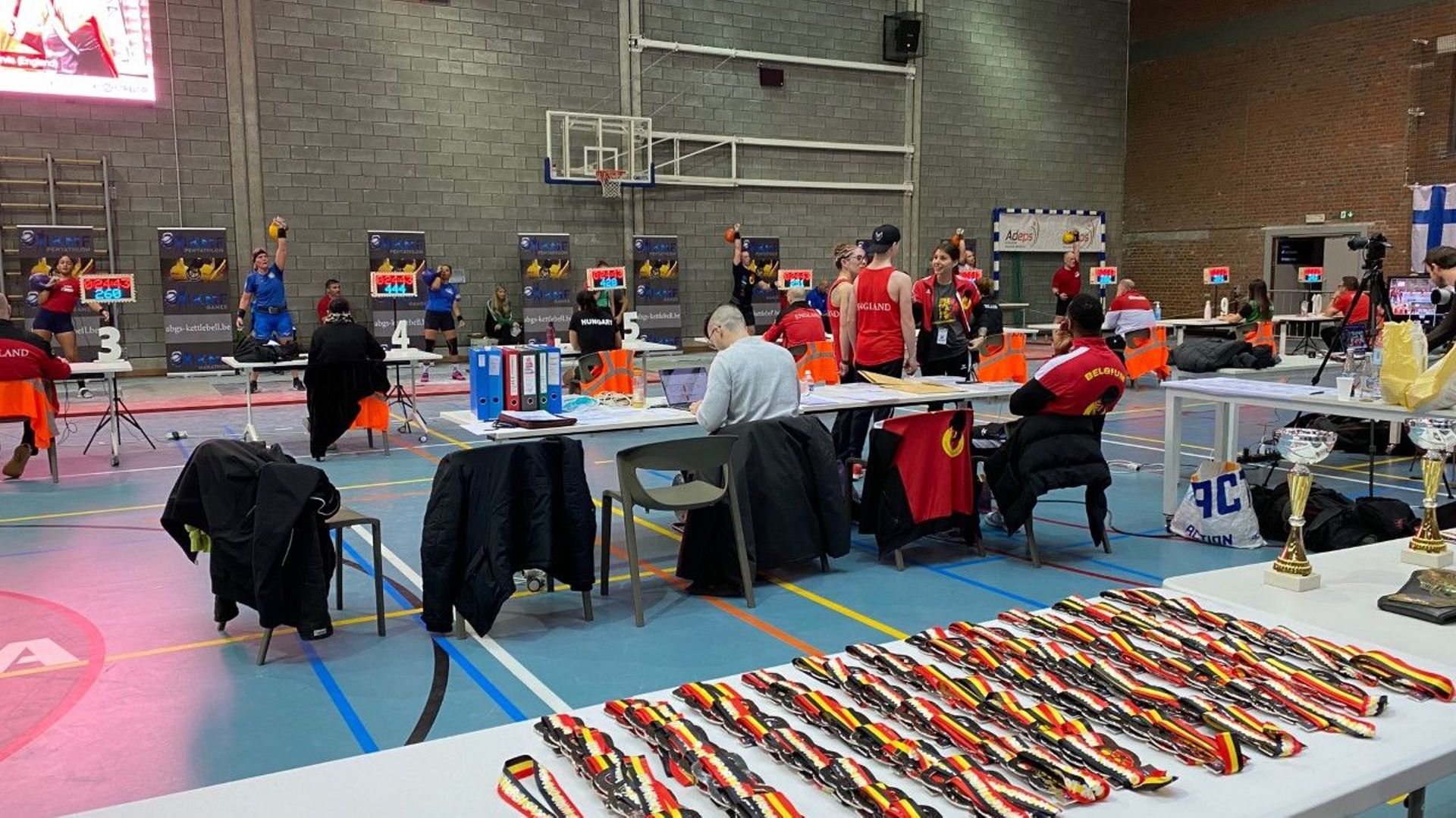 Leuze-en-Hainaut accueillait les championnats du monde de kettlebell ce week-end.