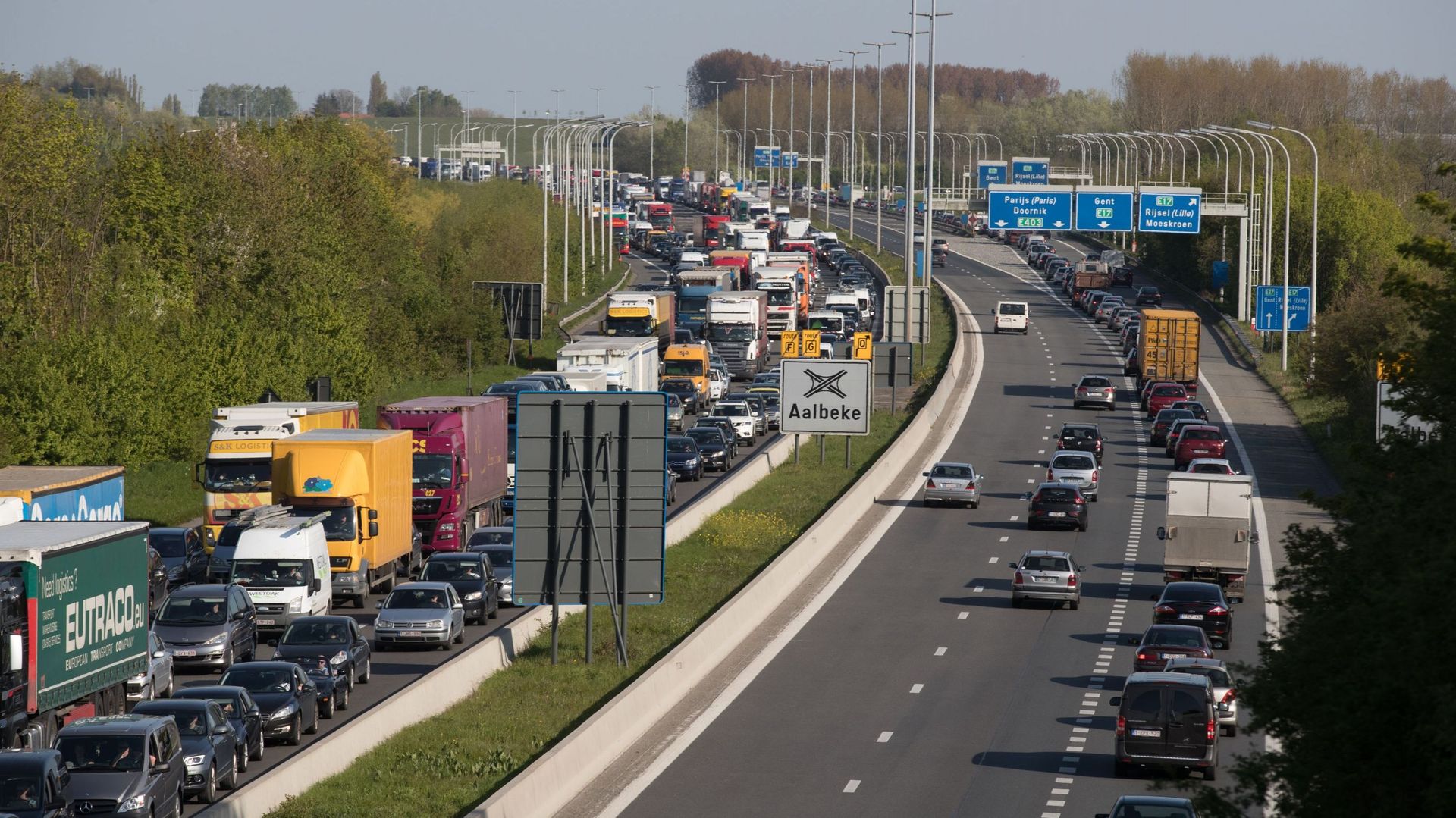 L'E19 complètement fermée en direction d'Anvers suite à un accident