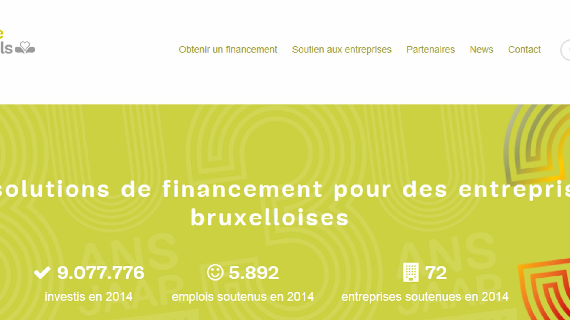 Finance.brussels a financé 72 entreprises bruxelloises en 2014