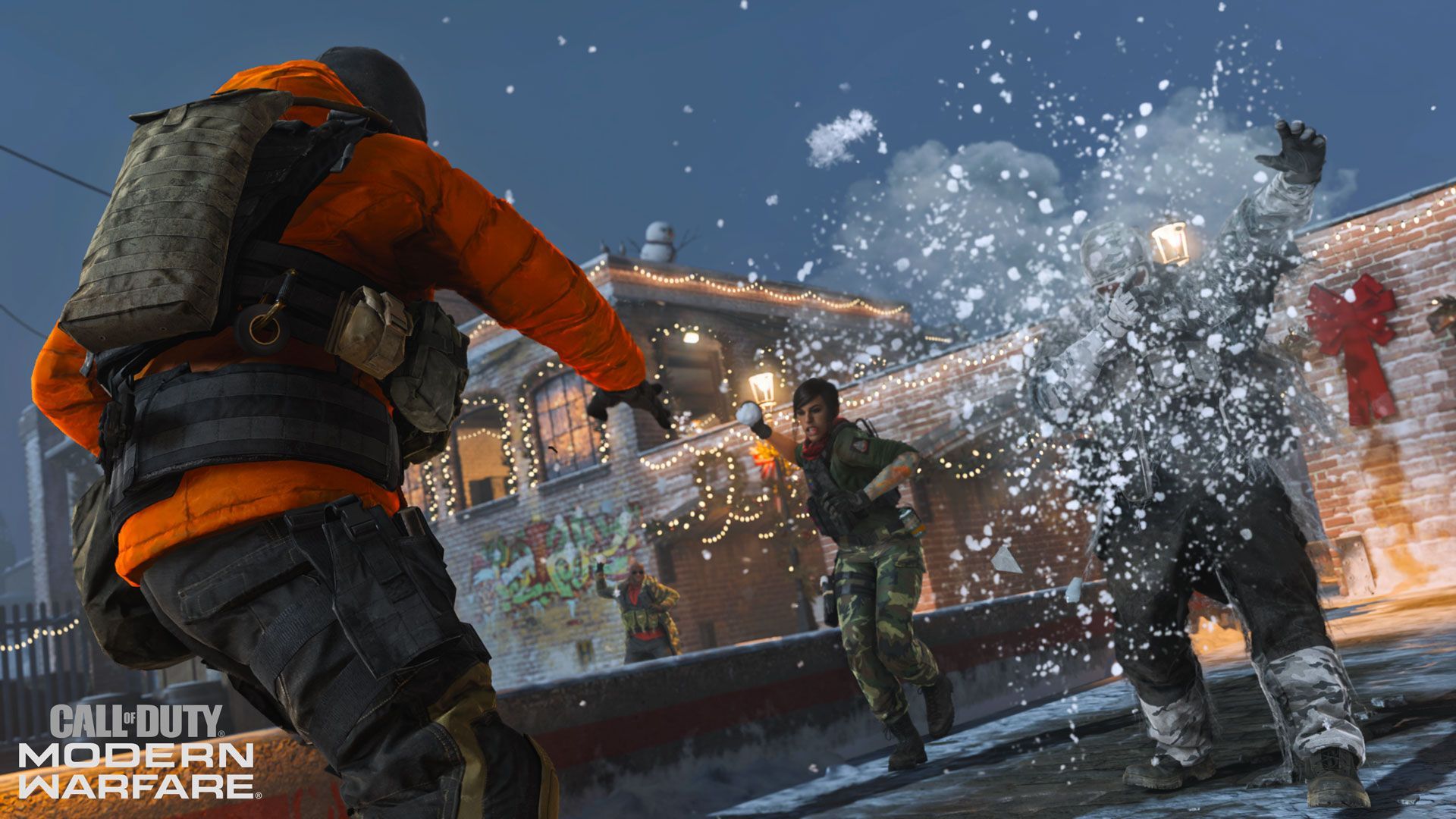 Pour les fêtes, Call of Duty : Modern Warfare propose une bataille de boules de neige