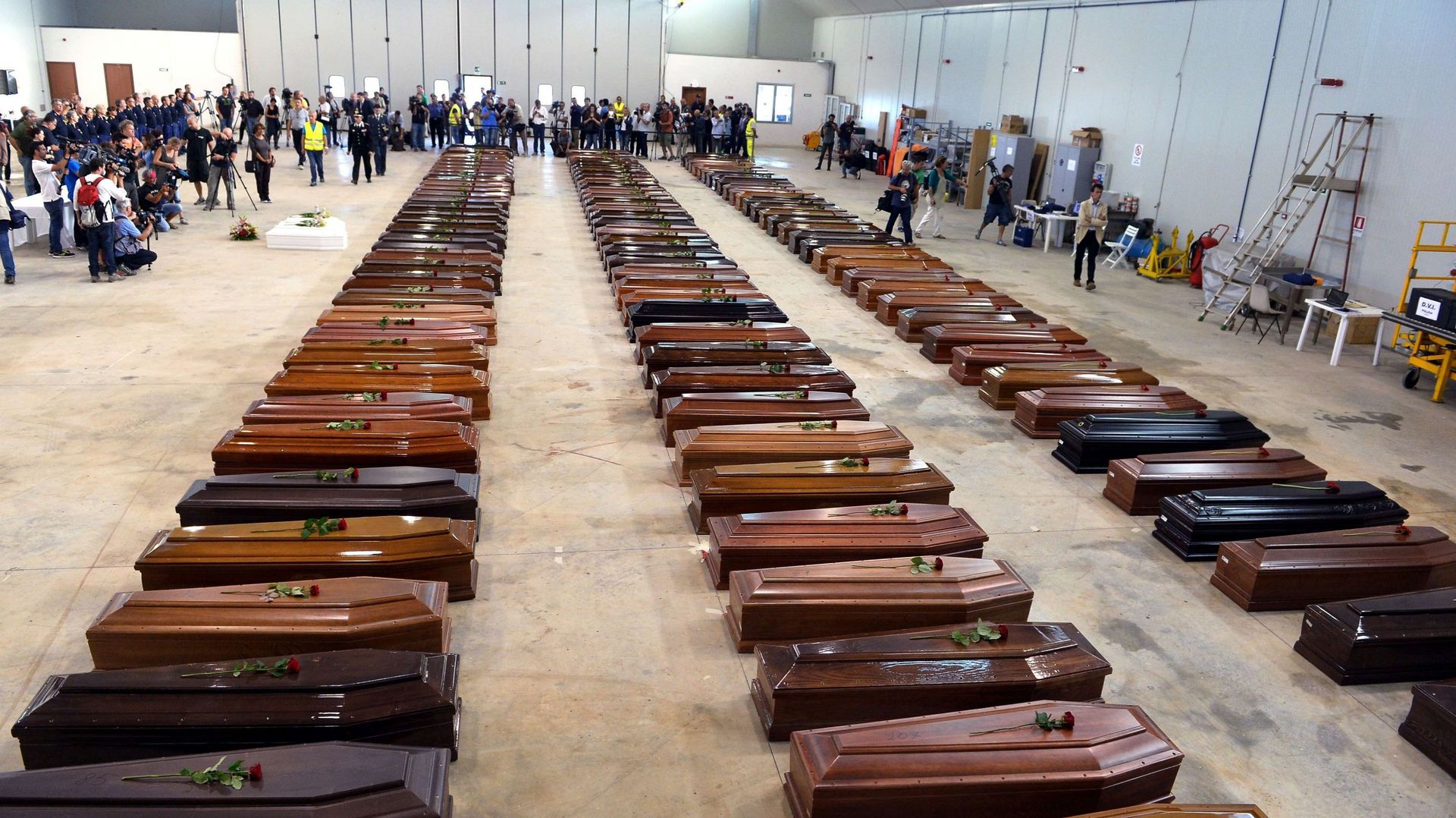 Plus de 300 personnes sont mortes en octobre dernier au large de Lampedusa