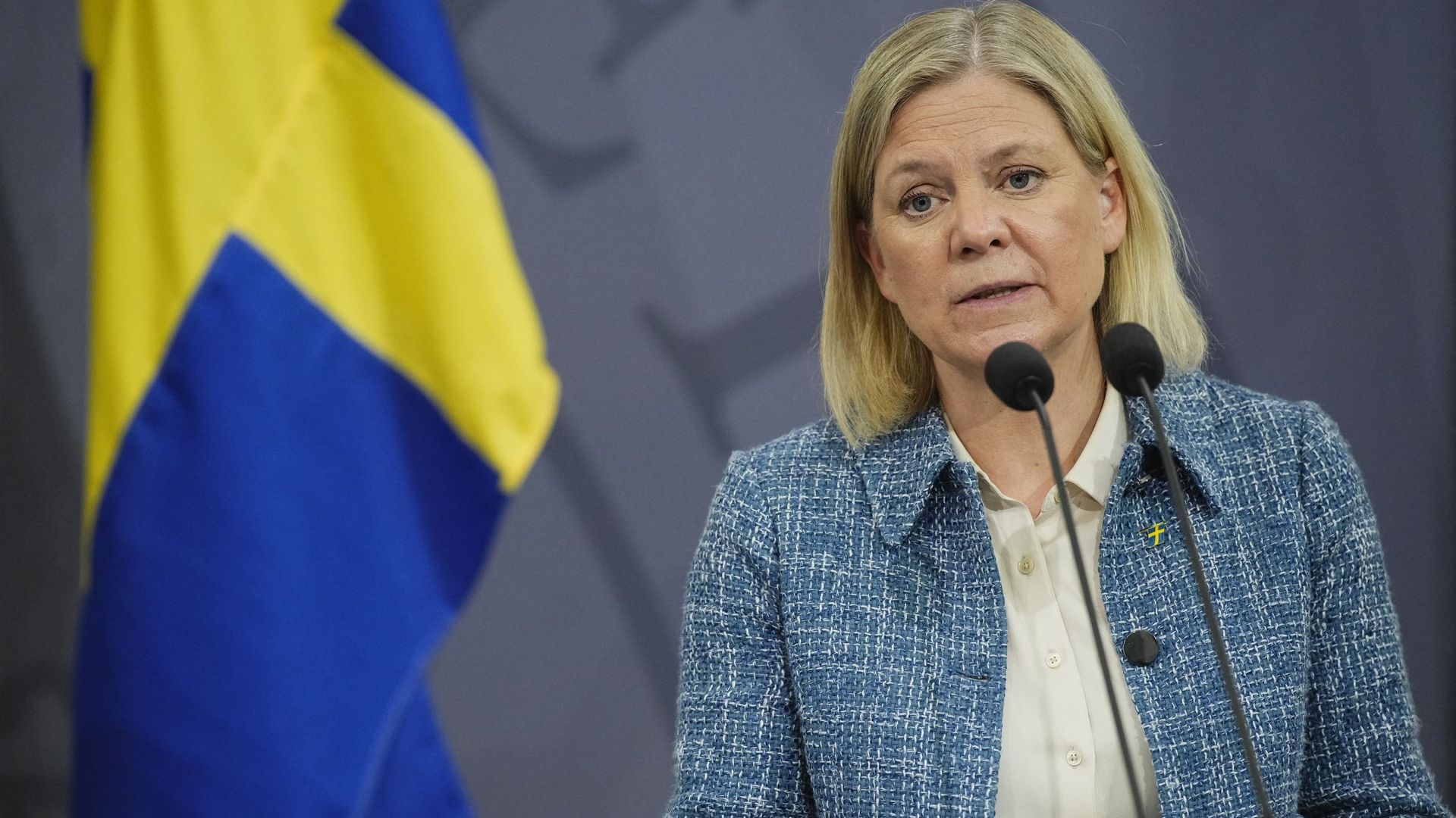 Magdalena Andersson, la Première ministre suédoise.