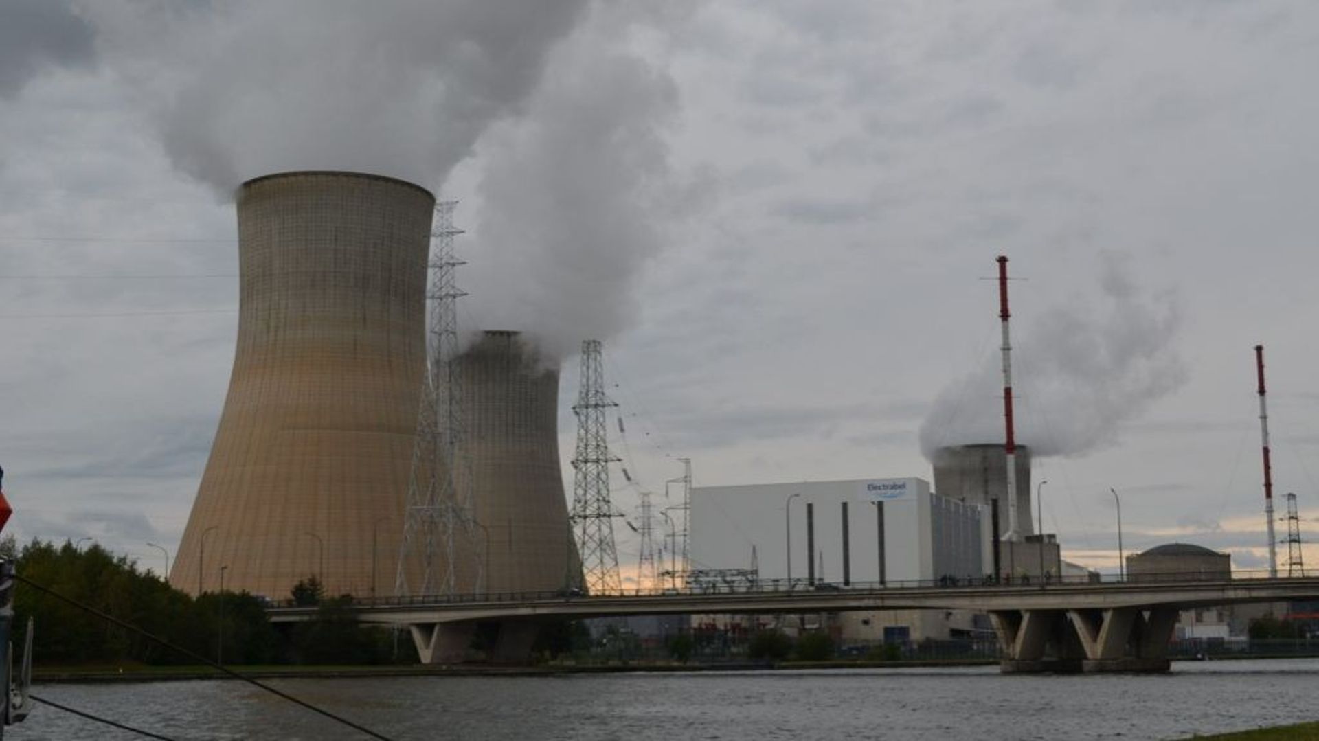 La centrale nucléaire de Tihange.