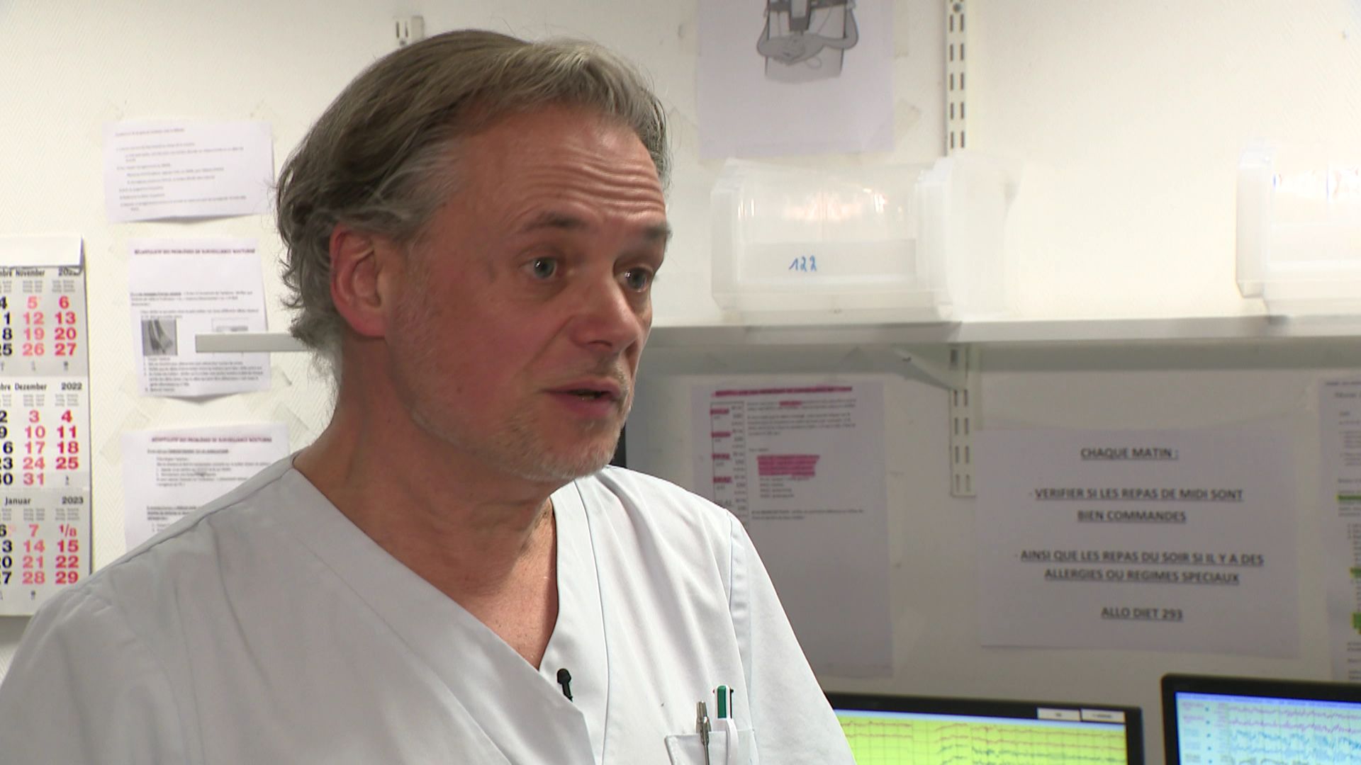 Dr. Alain Lacroix, neurologue spécialisé en médecine du sommeil, clinique André Renard à Herstal.
