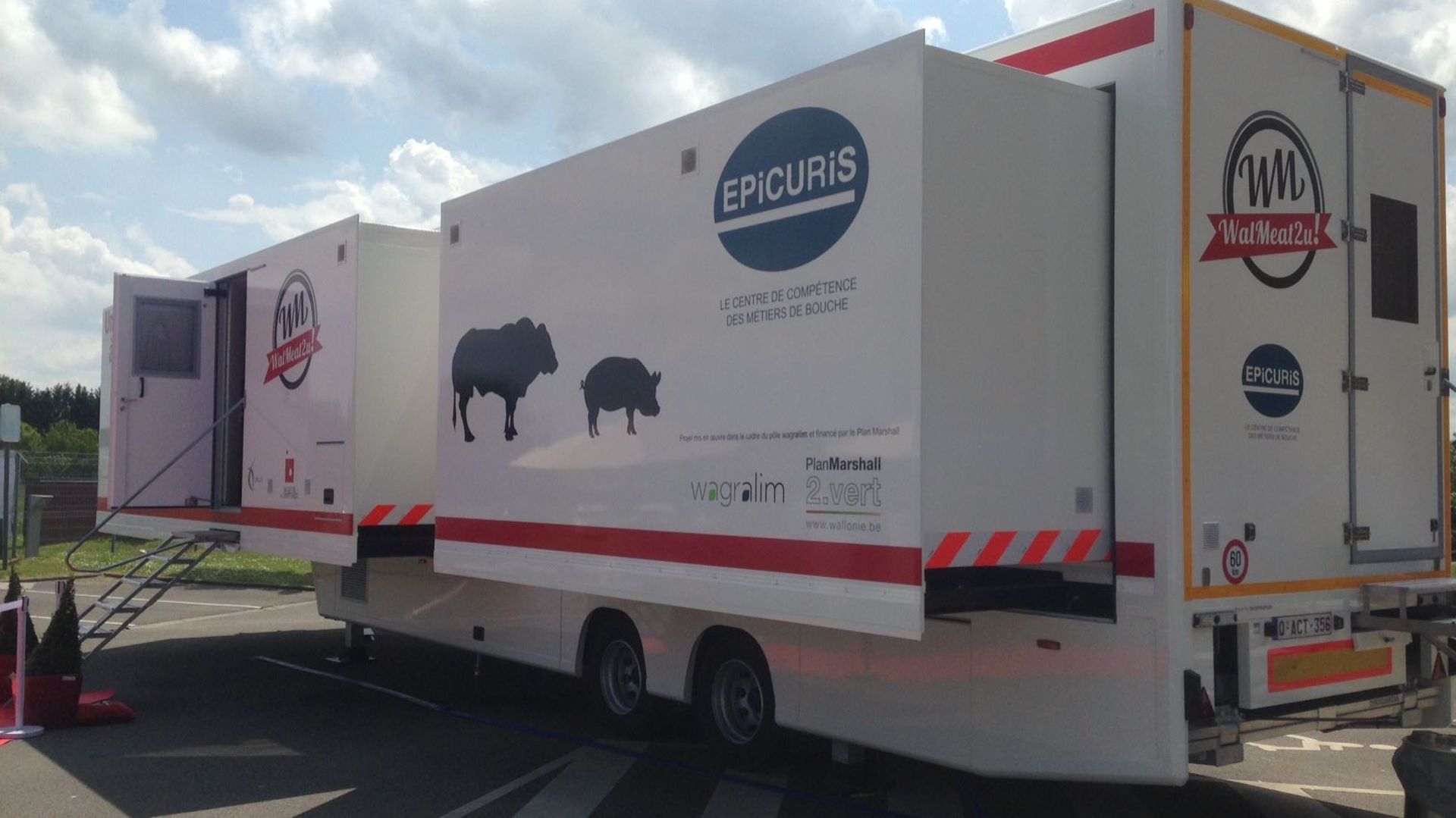 Une unité mobile pour former les professionnels de la viande