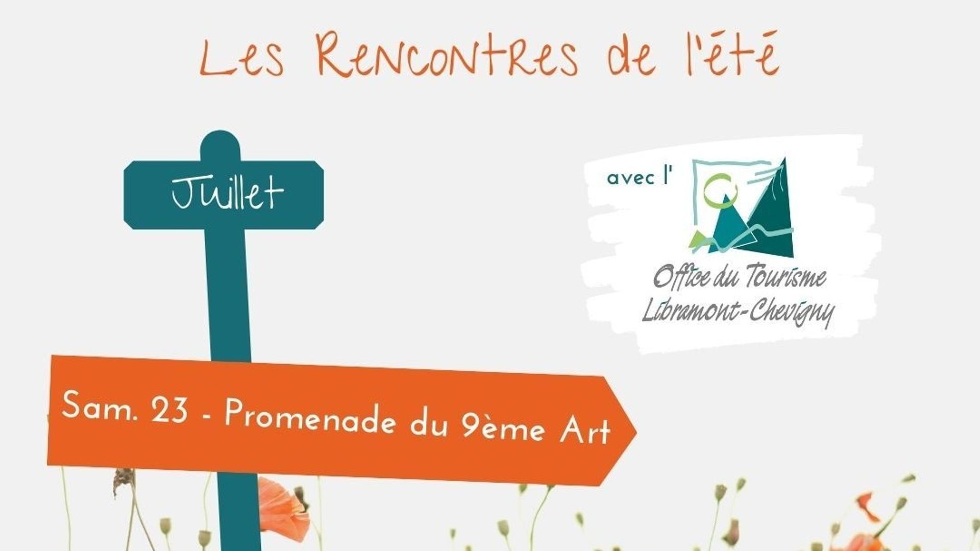 Les rencontres de l’été : promenade du 9ème art