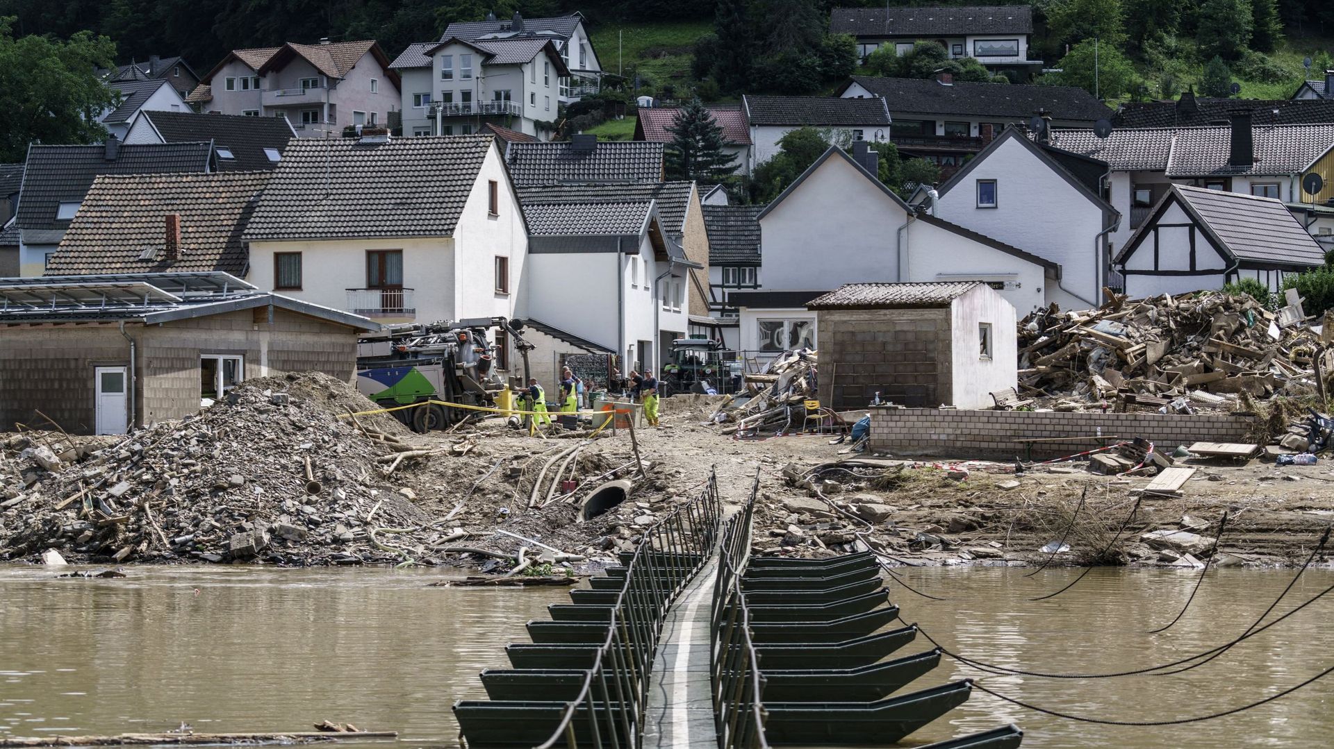Inondations en Allemagne : la justice enquête sur la gestion du système d’alertes et d’évacuations des victimes