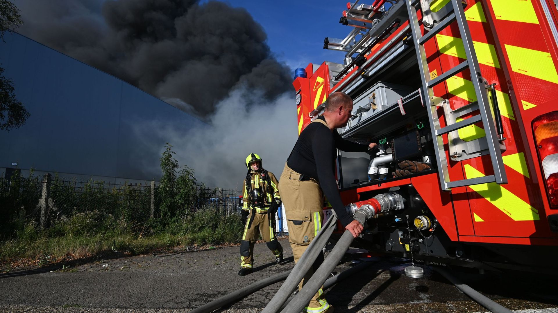Pompiers ce dimanche à Verviers