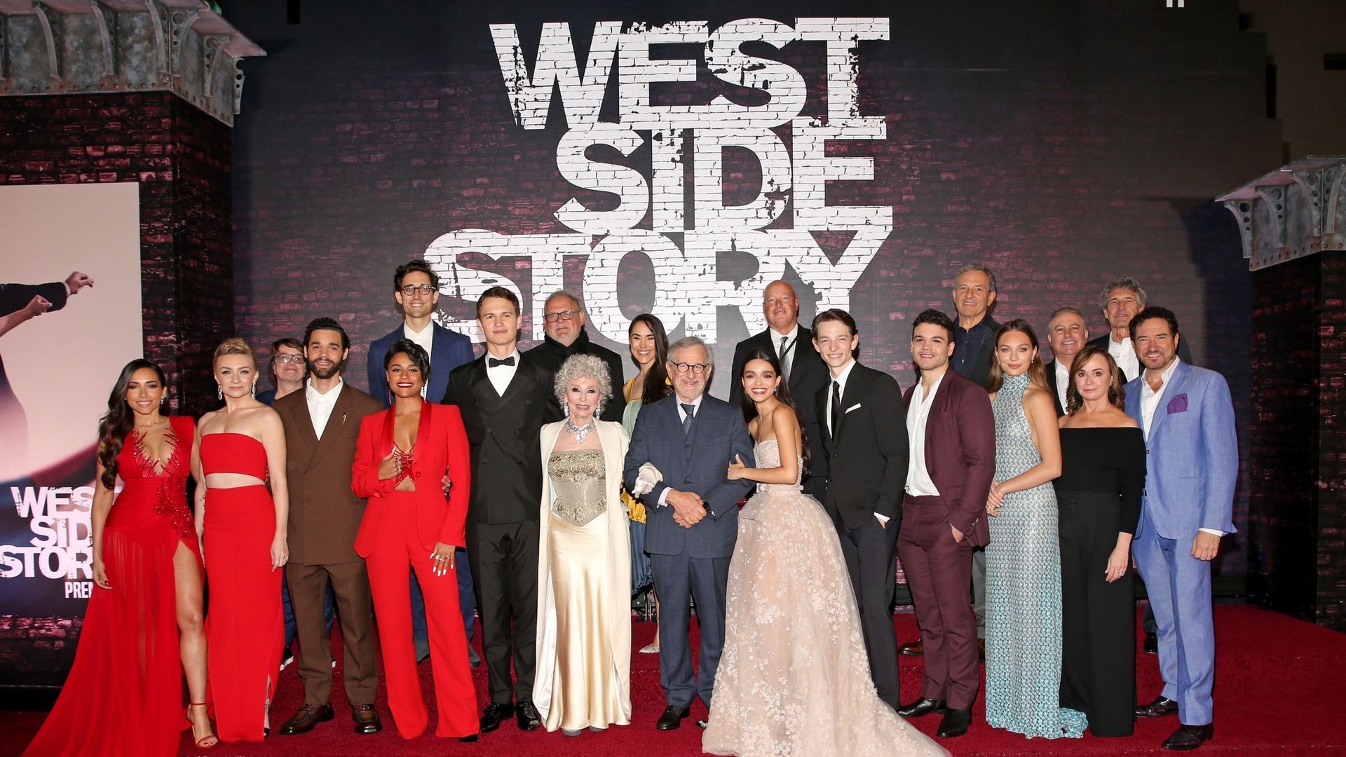 L’équipe et le casting du film "West Side Story" de Steven Spielberg.