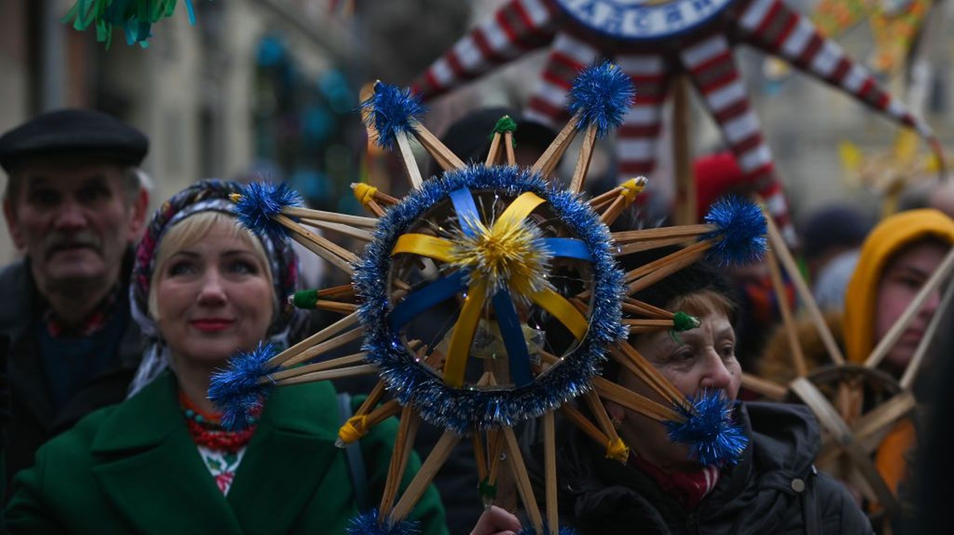 Christmas Stars Parade in Lviv