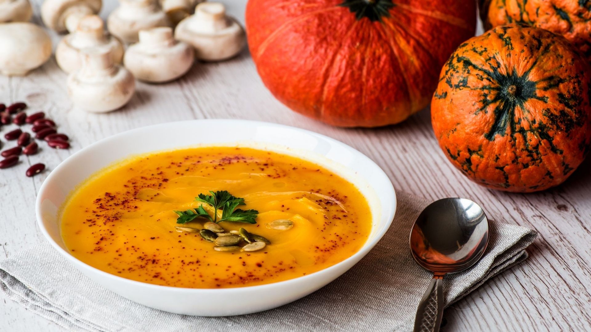 Potage fashion champignons des bois