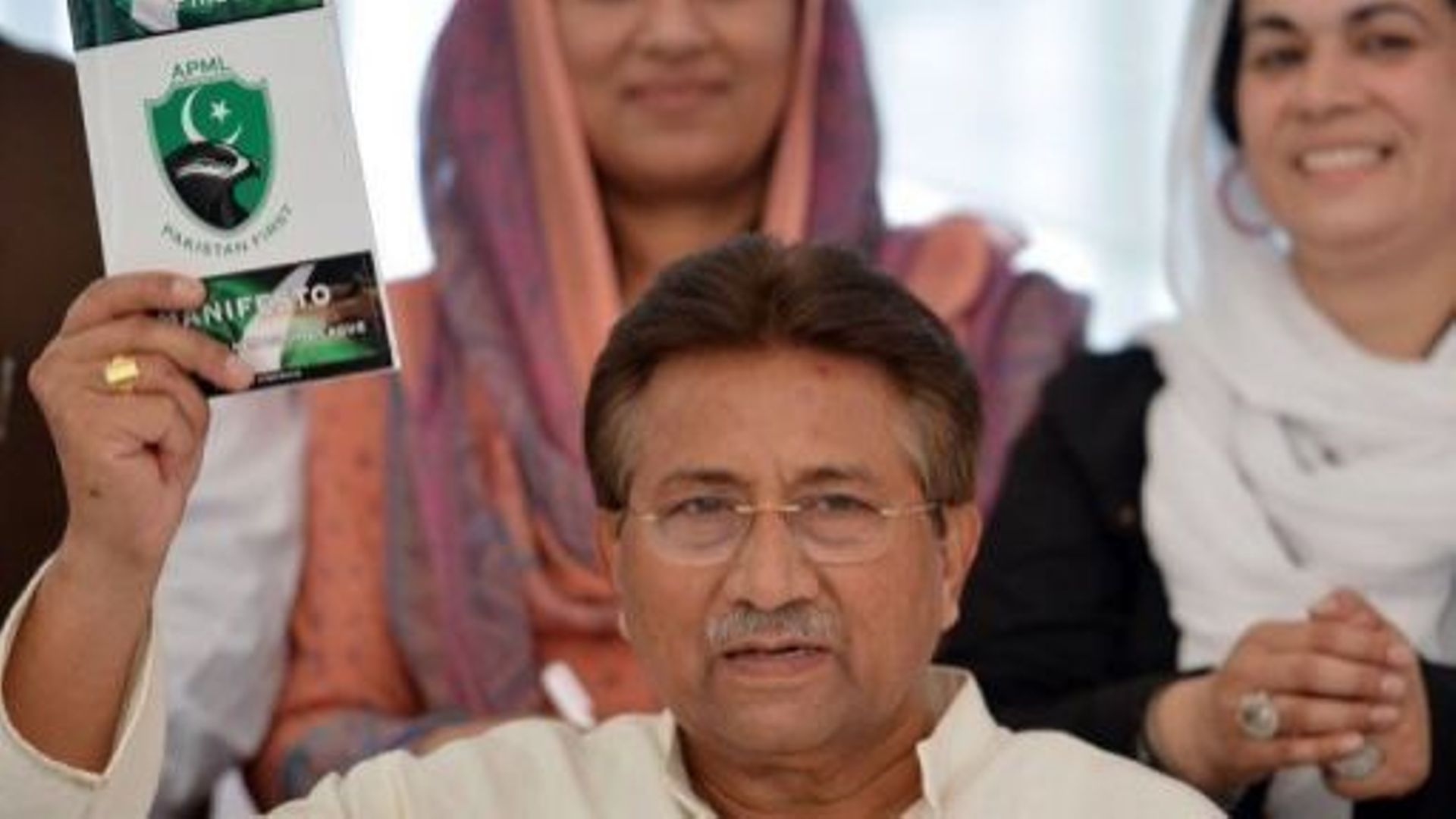 Pervez Musharraf le 15 avril 2013 à Islamabad
