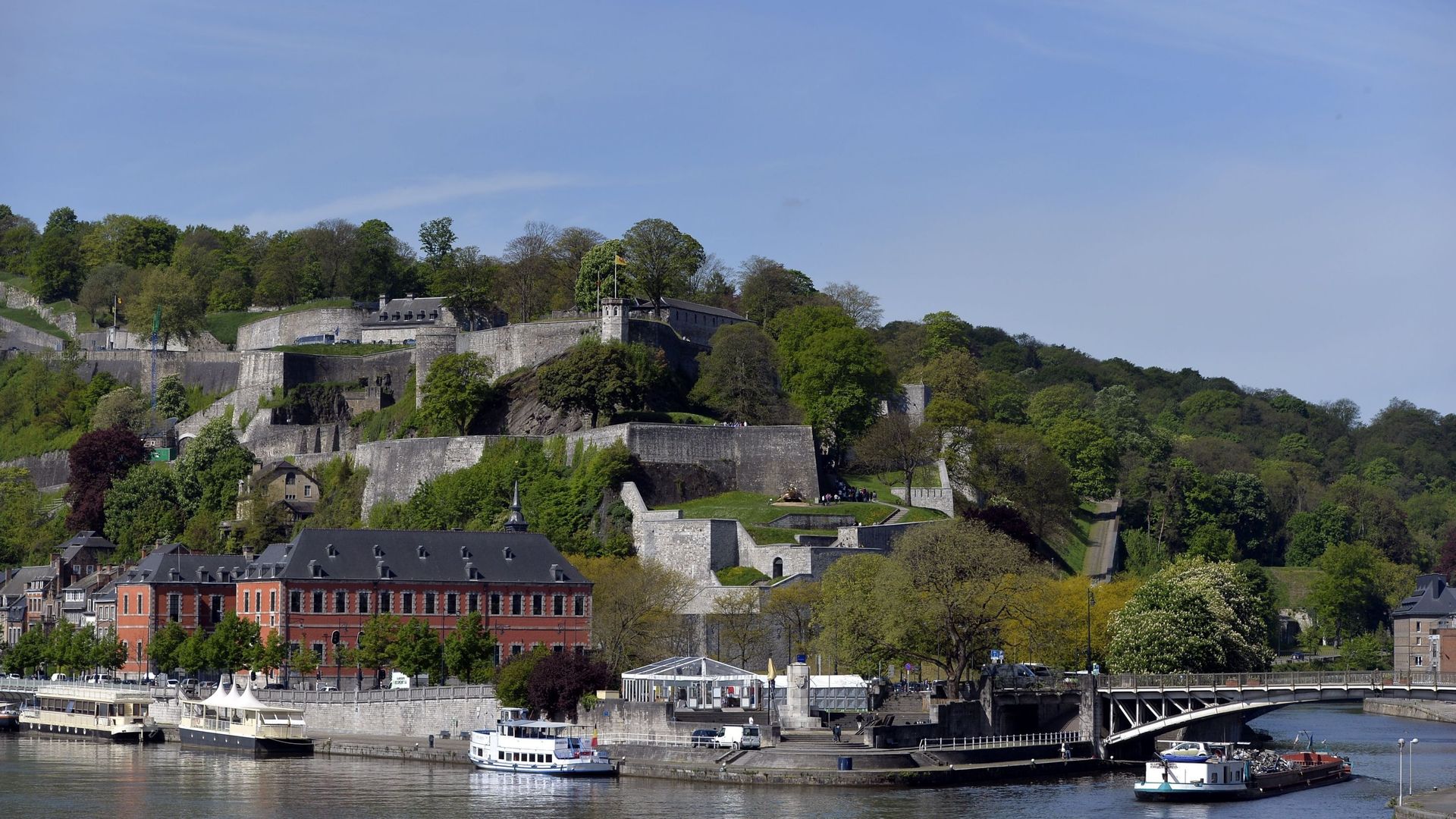 Vue de la Citadelle de Namur