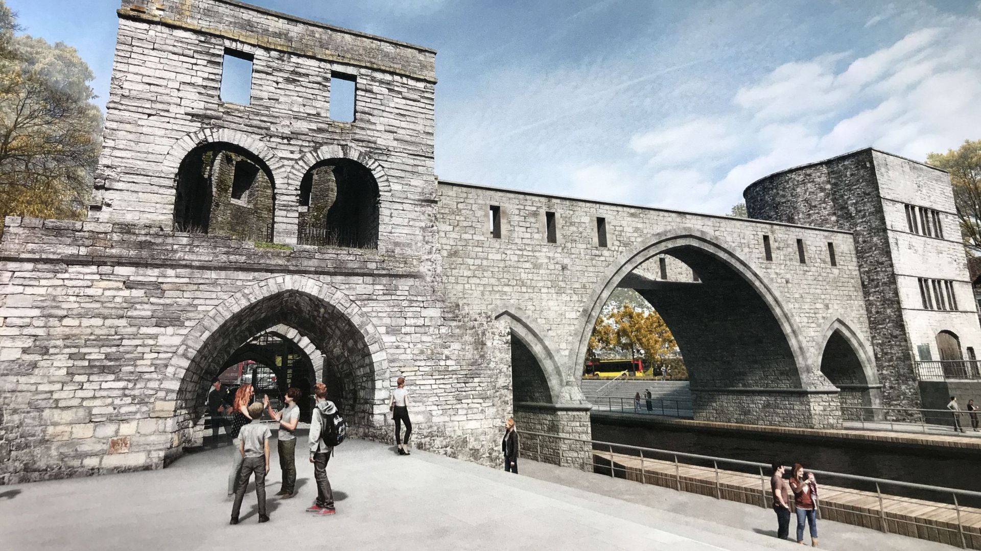 Voici à quoi ressemblera le nouveau pont des Trous à Tournai