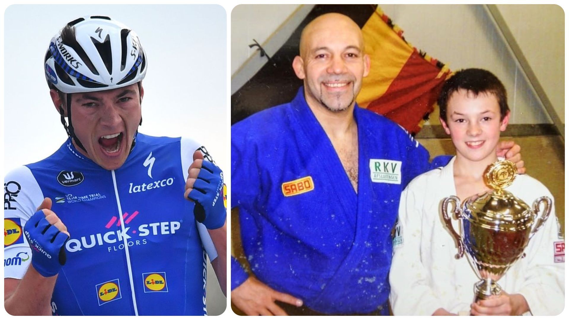 Avant de fêter des succès sur son vélo, Yves Lampaert, bien encadré par son entraîneur de l'époque Geert Bossu, a décroché quelques jolis trophées en kimono!