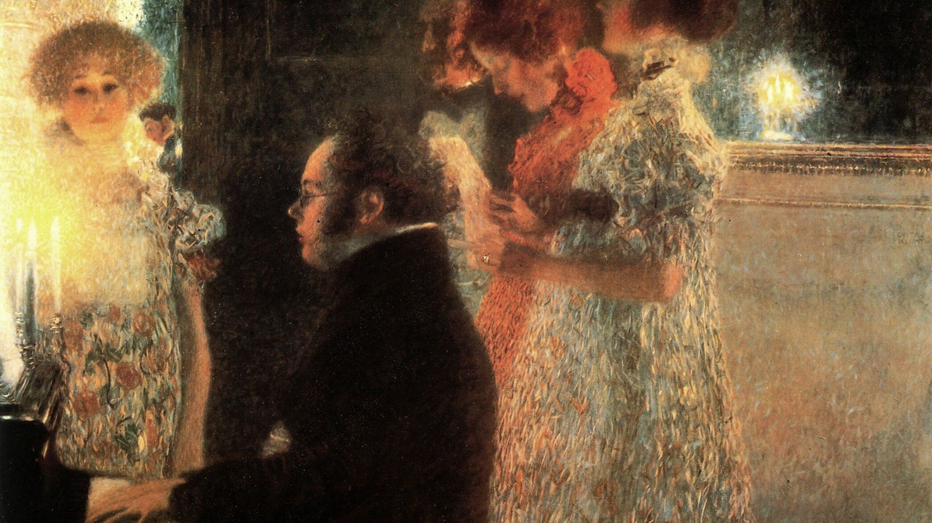 Schubert au piano, par Gustav Klimt