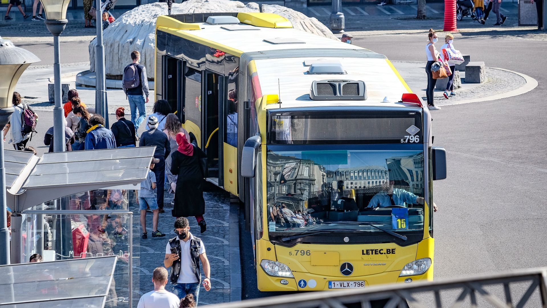 Manifestation interprofessionnelle à Namur : 106 lignes de bus perturbées et 16 à l’arrêt sur le réseau du TEC Liège-Verviers