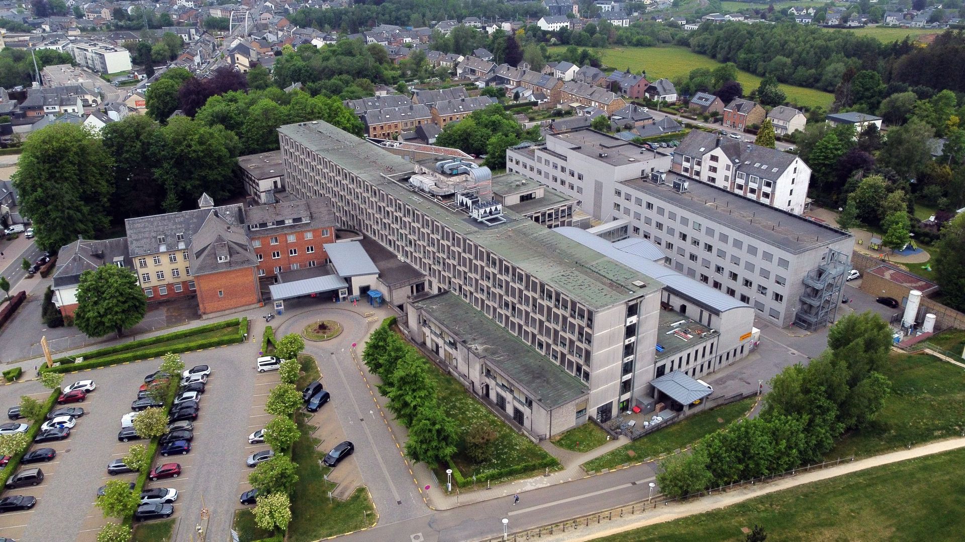 Le site de Libramont, un des six hôpitaux du groupe Vivalia en province de Luxembourg.