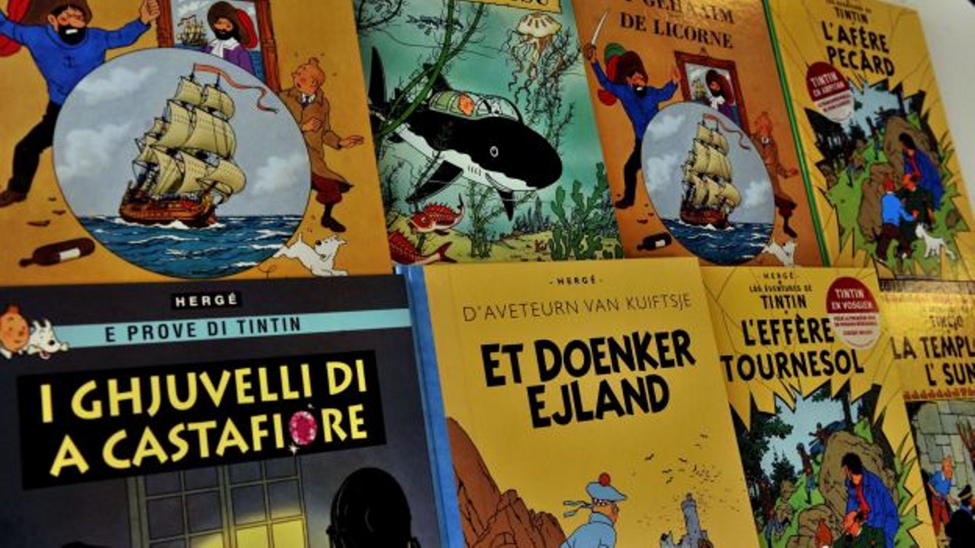 Un album de Tintin en farsi vendu aux enchères pour 4.200 euros