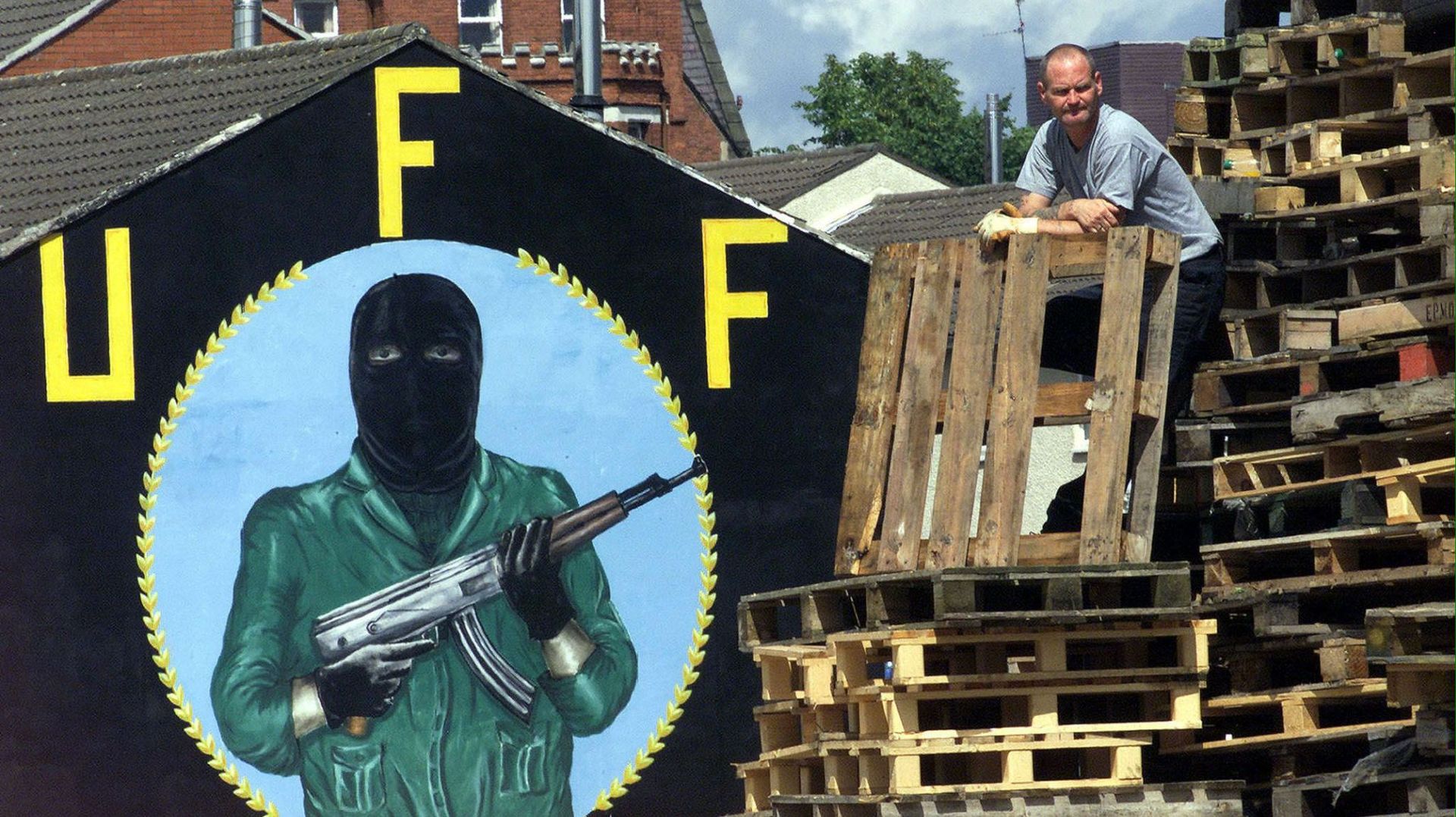 Les attaques ont notamment été perpétrées par les Ulster Freedom Fighters (UFF) (photo de 2001)