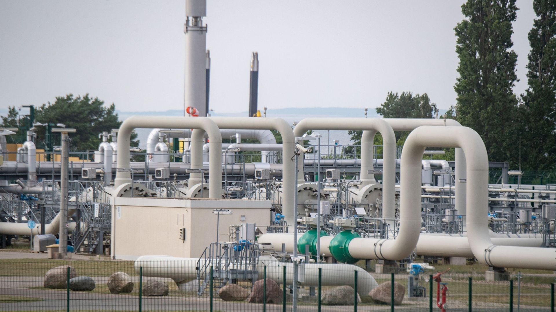 Des installations de fourniture de gaz de Gazprom